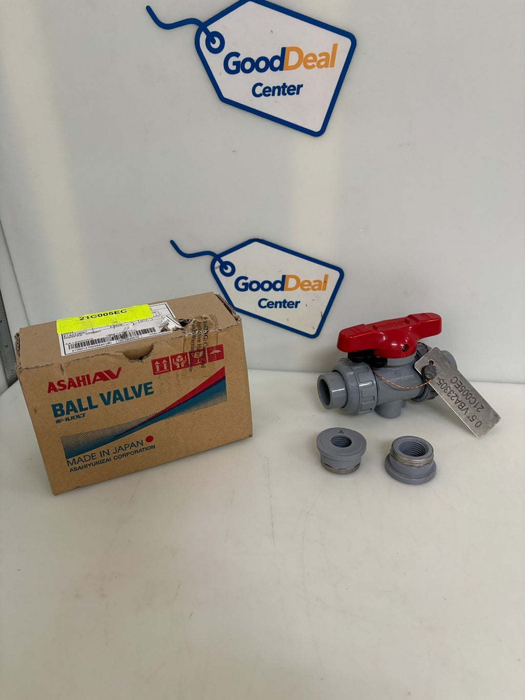 ASAHI AV 1/2" TRUE UNION PVC BALL VALVE 0