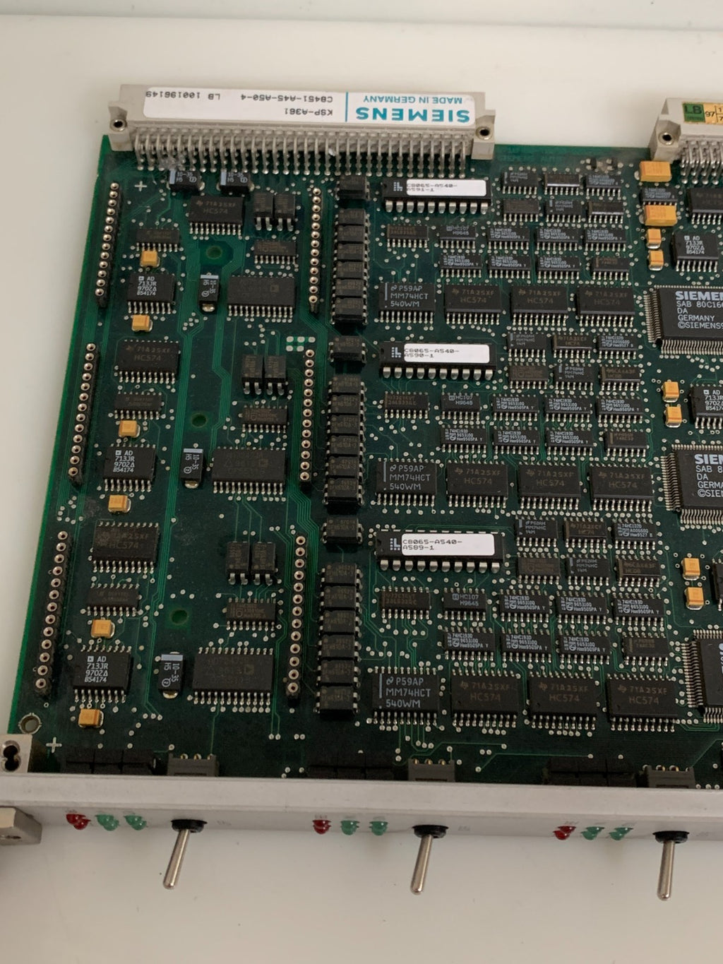 SIEMENS VME-3 AXIS CONTROLLER KSP-A361 CB451-A45-A50-4