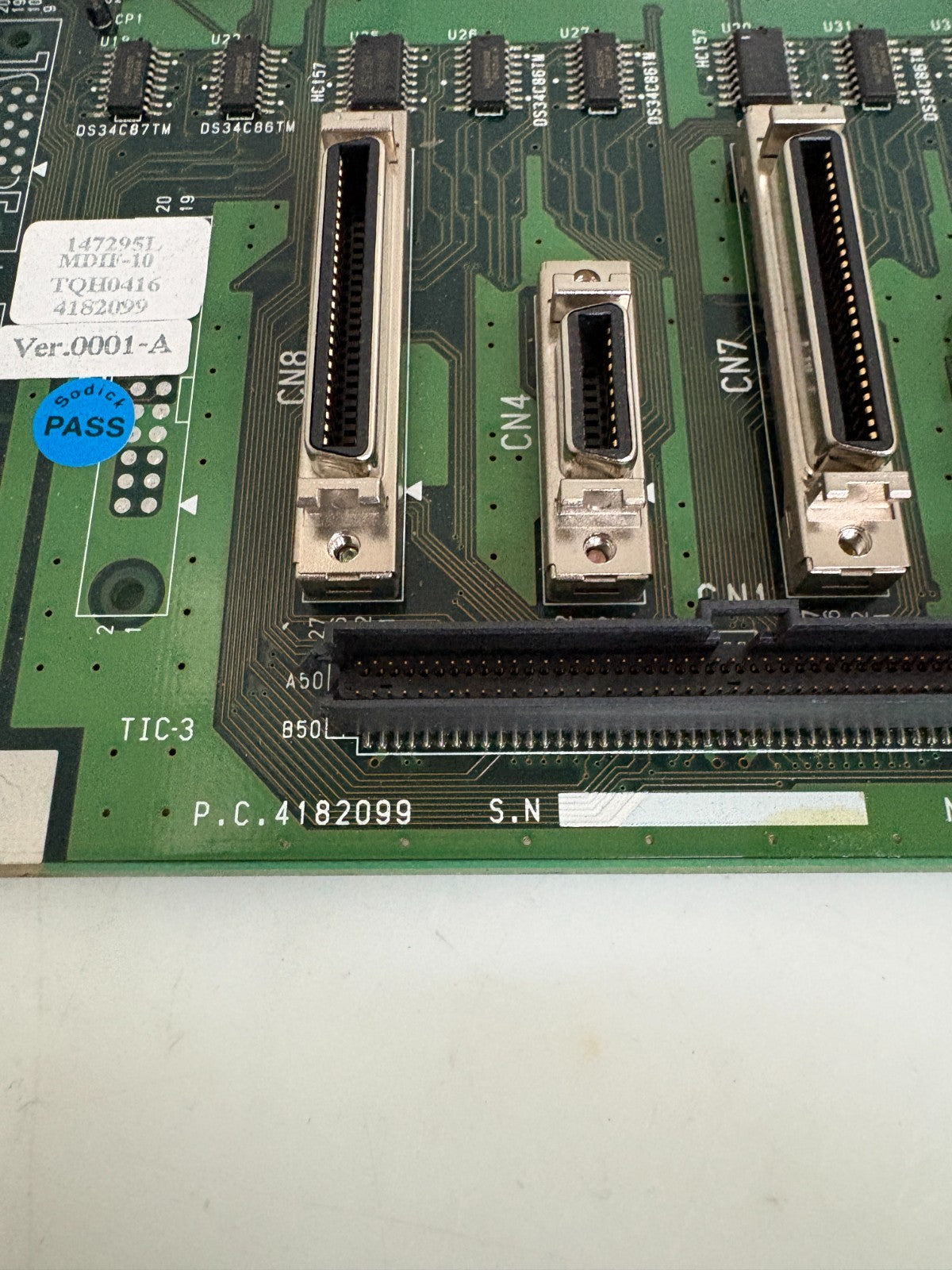 SODICK CIRCUIT BOARD MDIF-10B 147295L RC.4182099