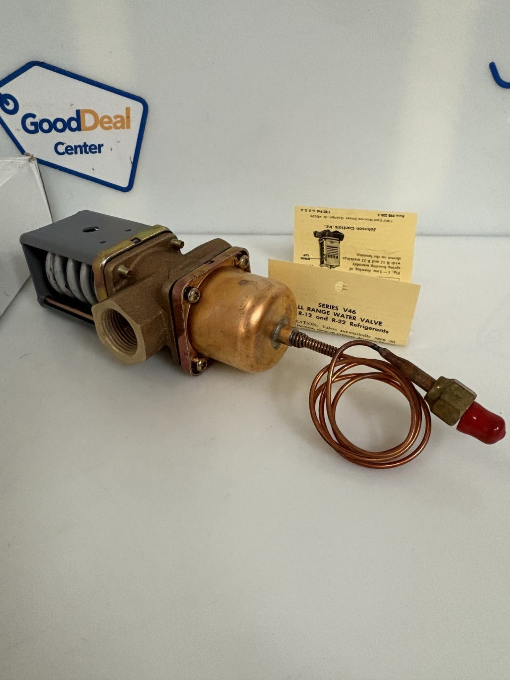 JOHNSON CONTROLS 3/4 WATER VALVE V46AC-1C
