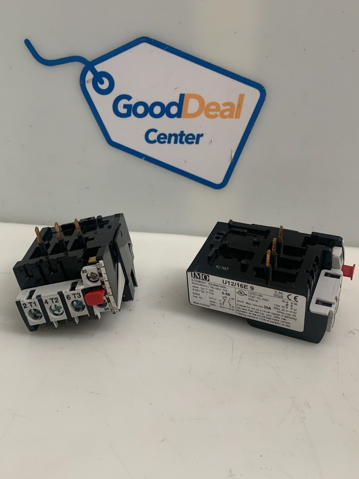 Lot of 2 NEW IMO U12/16 E9 OVERLOAD RELAY