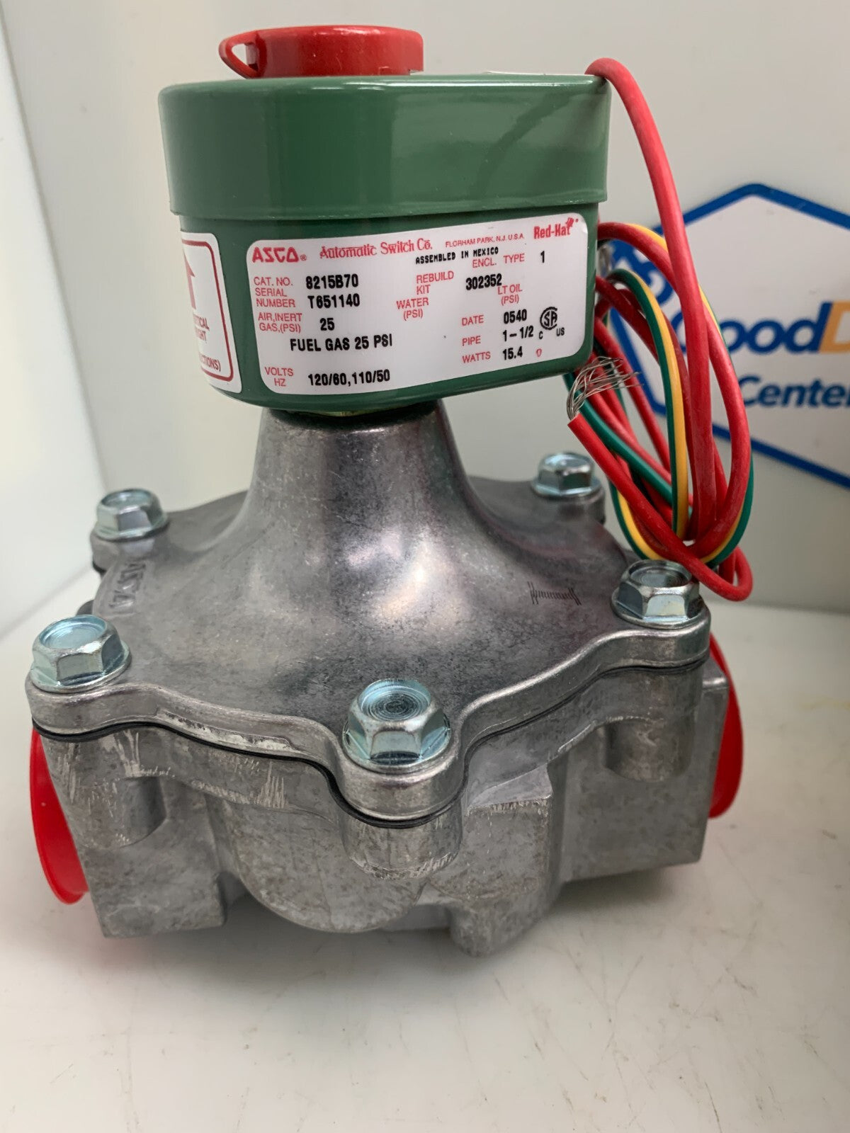 ASCO / Red Hat  8215B70  Auto Valve  1 1/2''0