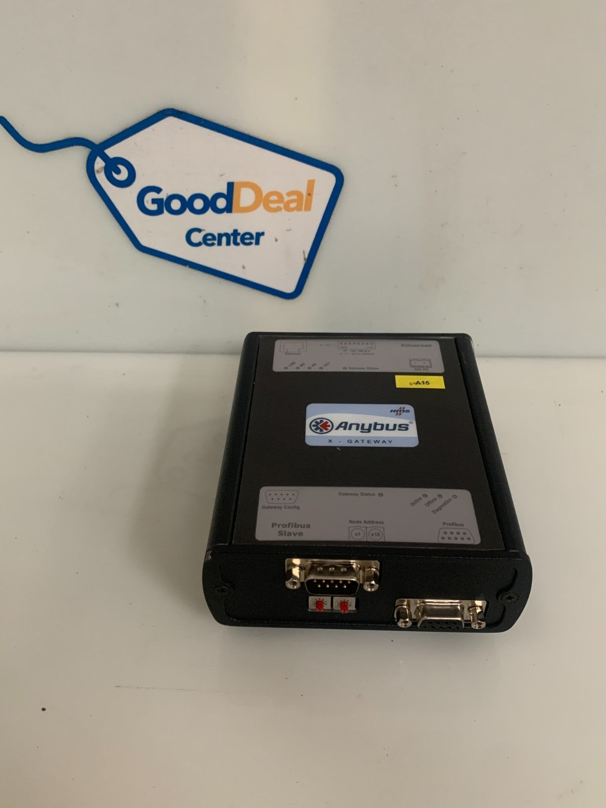 ANYBUS HMS X-GATEWAY ABS-EMBS-PDPS PROTOCOL CONVERTER NO CABLE #AB7634-B