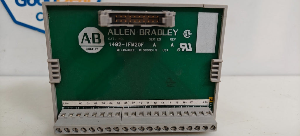 LOT OF 2 ALLEN BRADLEY INTERFACE MODULE 1492-IFM20F SER A REV A1