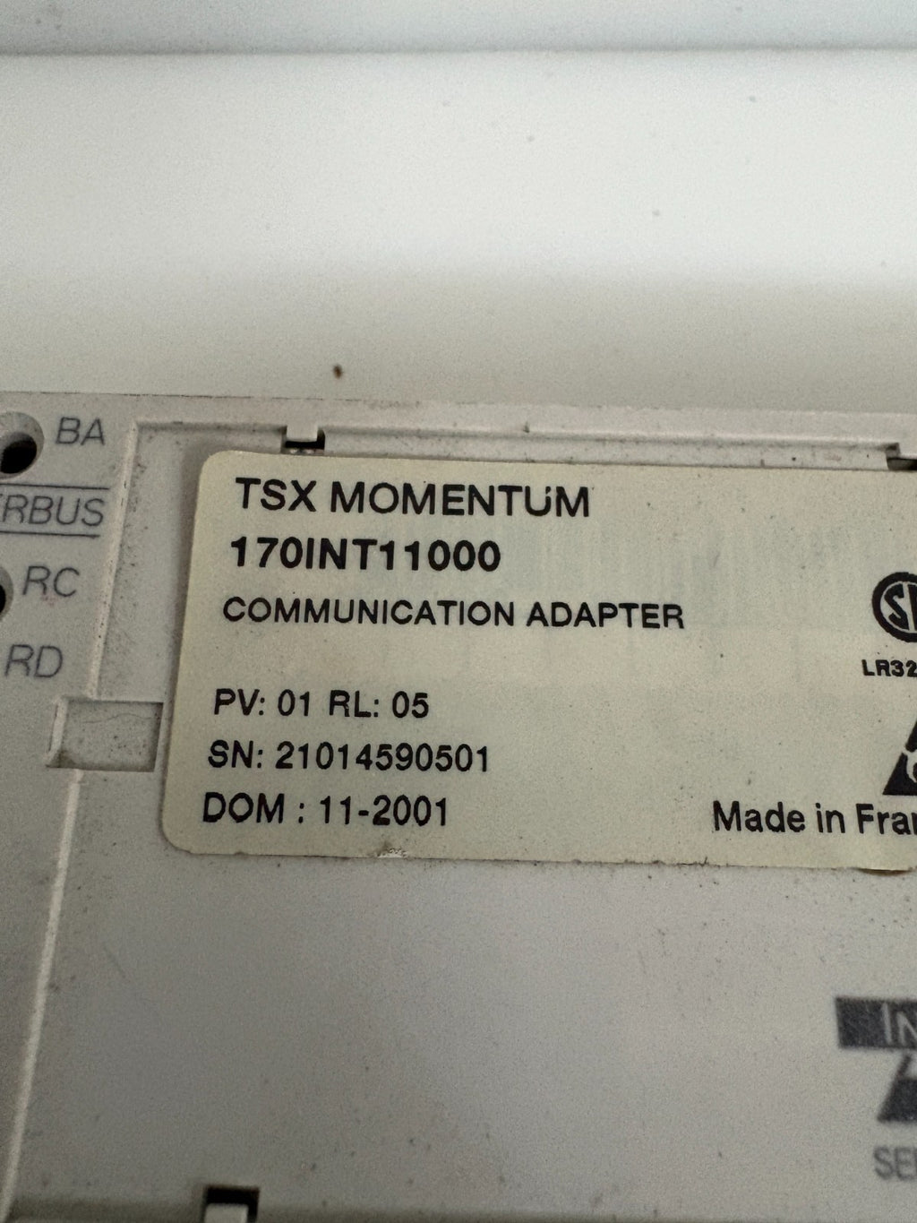 SCHNEIDER ELECTRIC TSX MOMENTUM COMMUNICATION ADAPTER 170INT110001