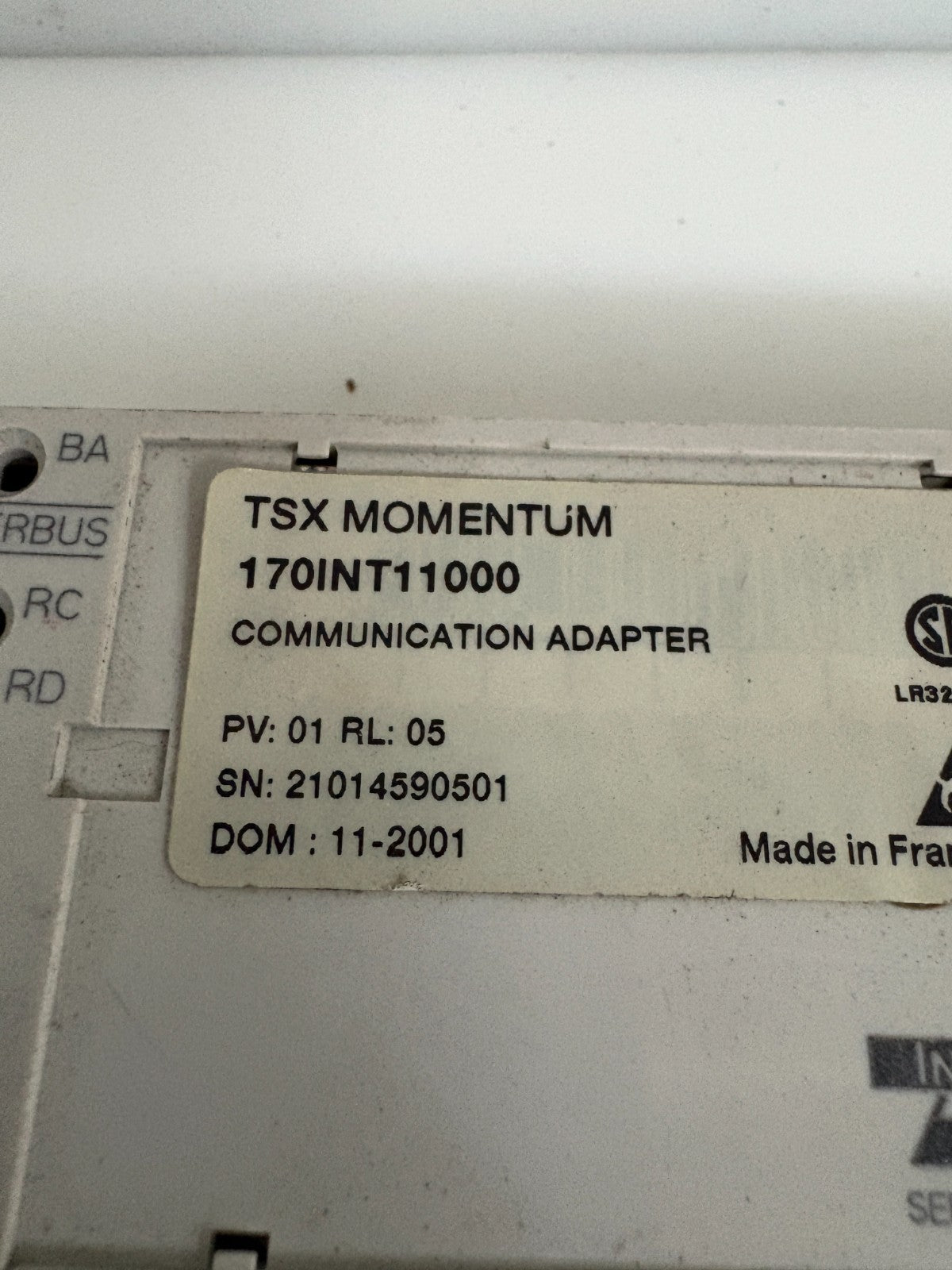 SCHNEIDER ELECTRIC TSX MOMENTUM COMMUNICATION ADAPTER 170INT110001