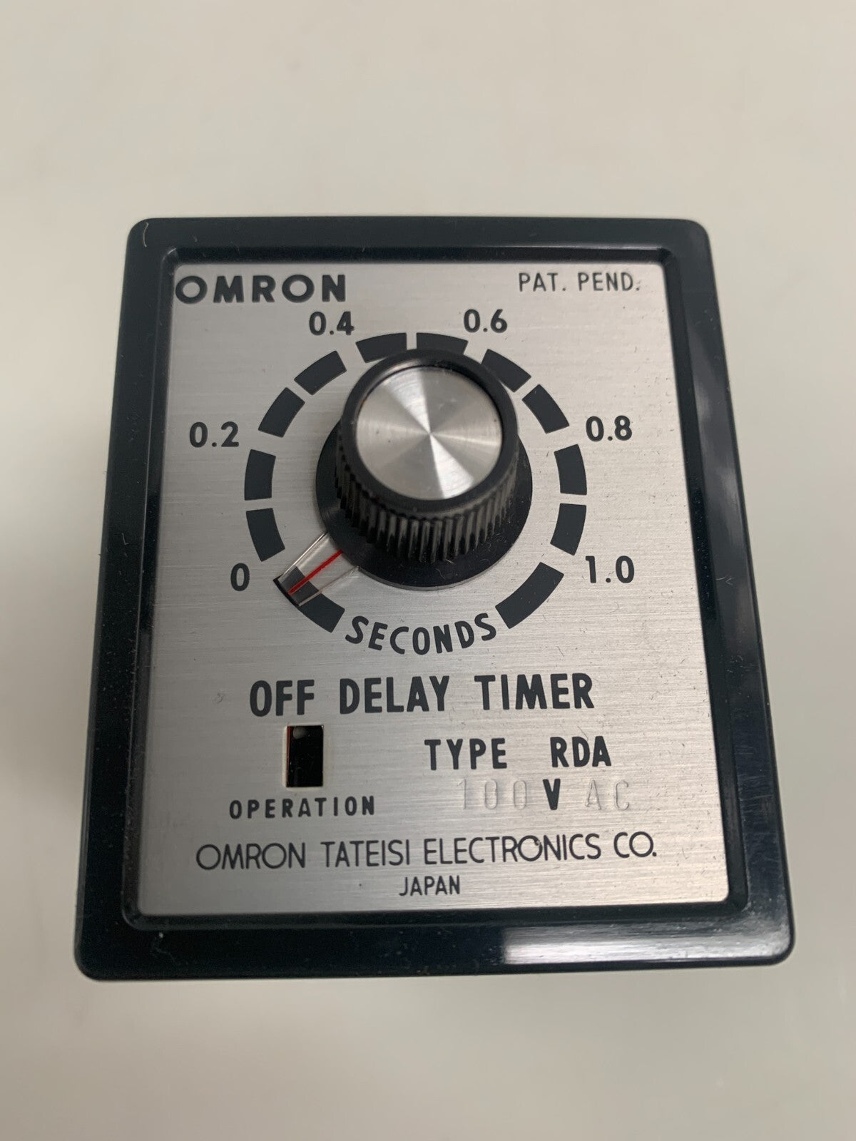 OMRON RDA 44A032A OFF DELAY TIMER