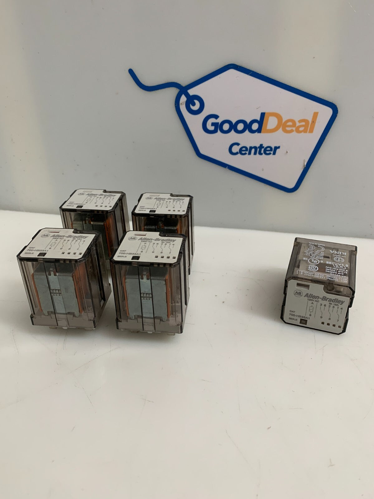 ALLEN BRADLEY  700-HB33A1   Relay  Serie E  (Lot of 5)