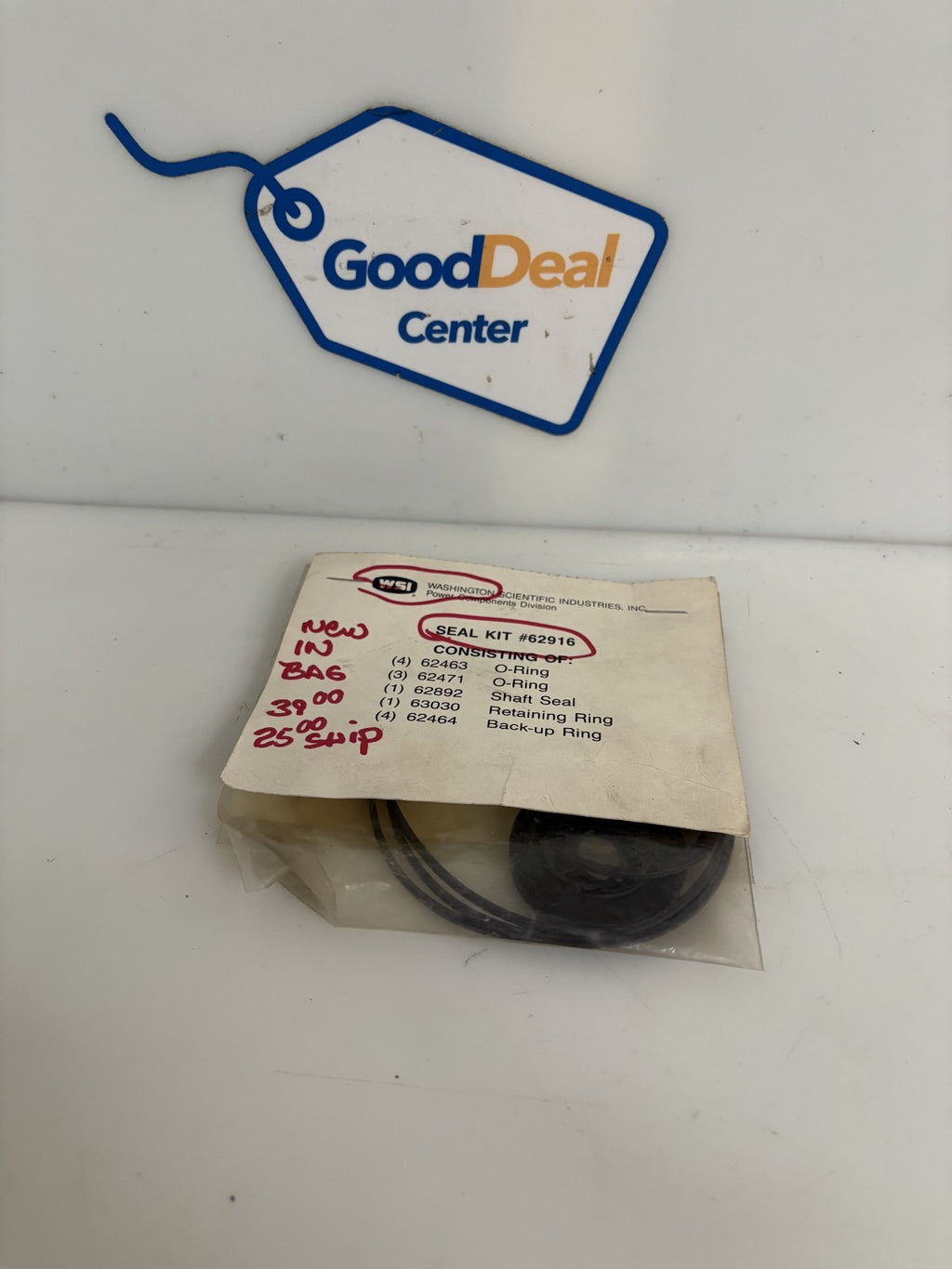 WSI WASHINGTON SCIENTIFIC IND. SEAL KIT 629160