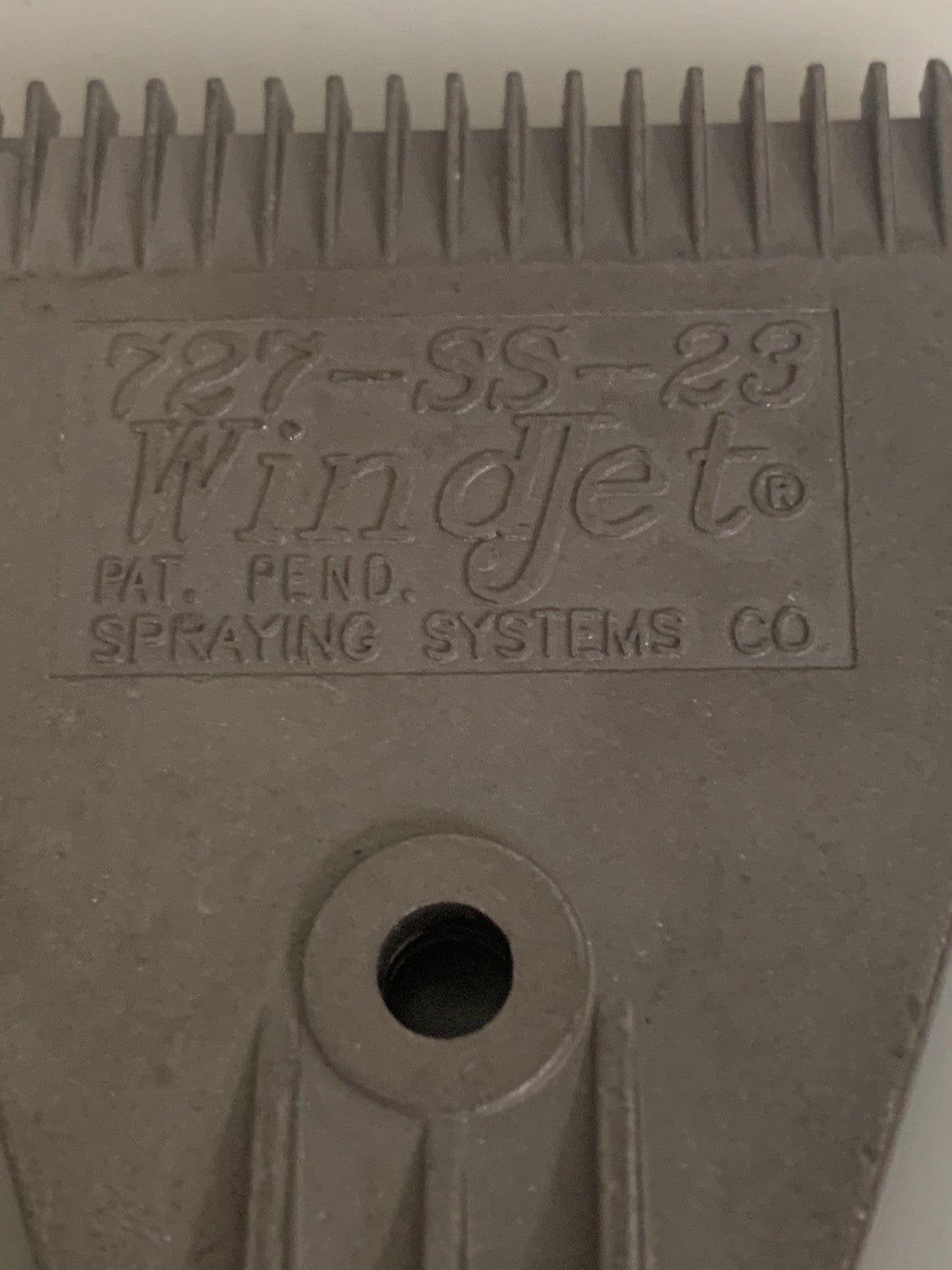 WINDJET 727-SS-23 S.STEEL AIR SPRAY NOZZLE