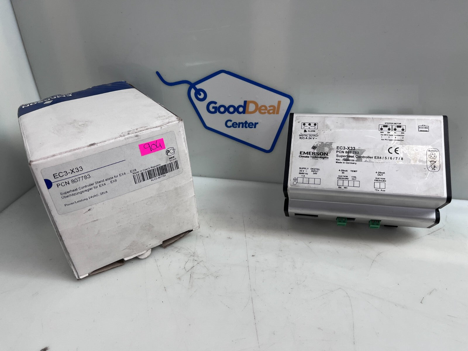 EmersonEC3-X33 Superheat Controller  PCN 807783 EX4 / 5 / 6 / 7 / 8