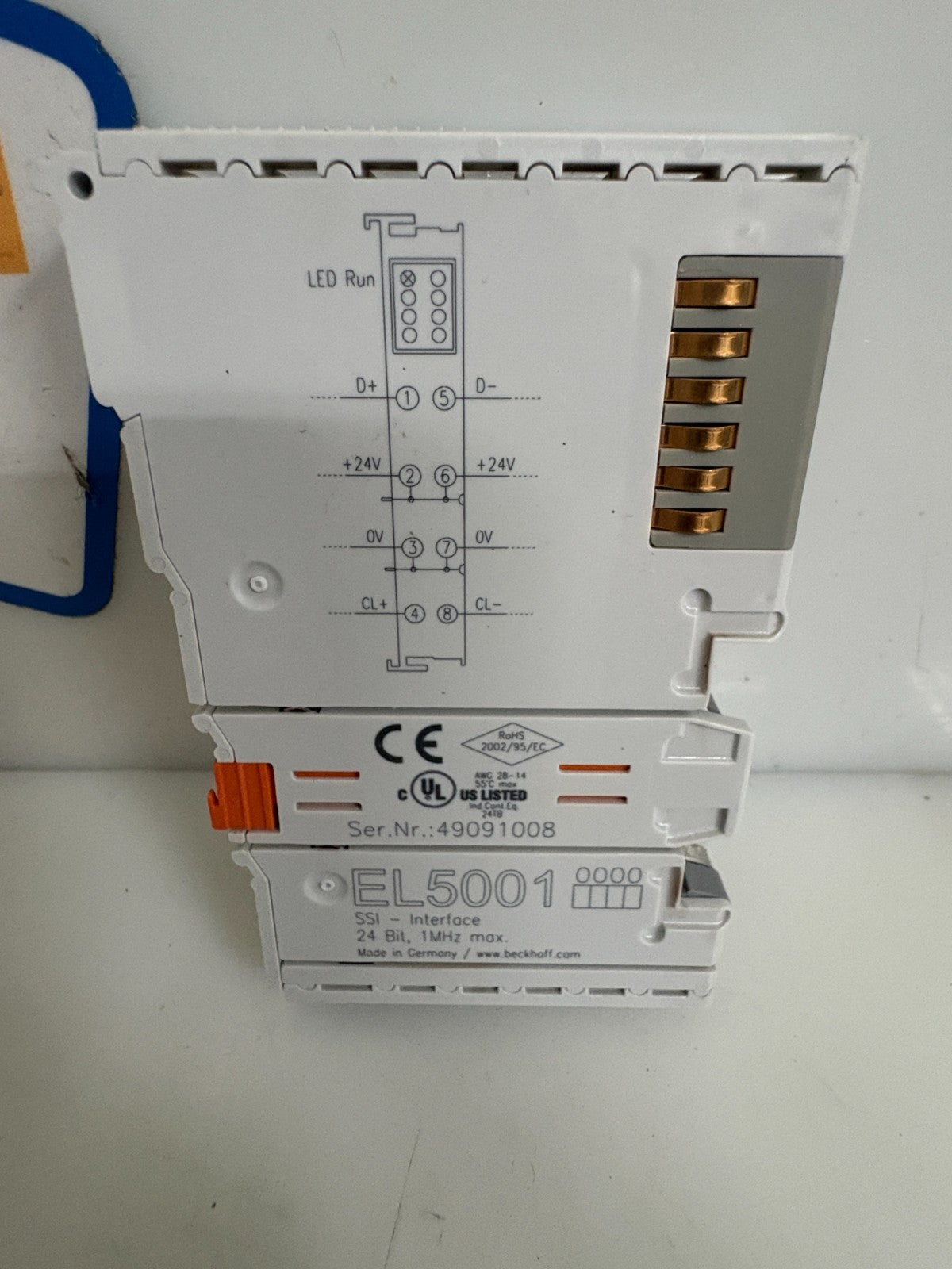 BECKHOFF SSI INTERFACE 24 BL EL50011