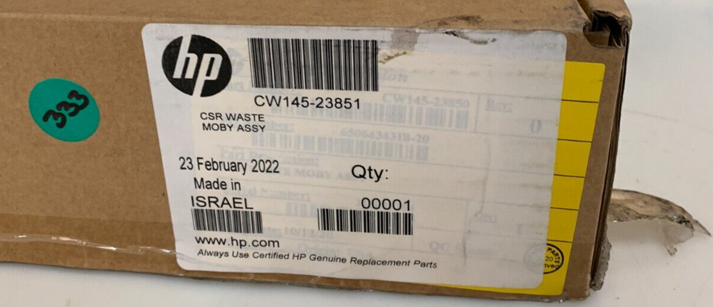 HP CW145-23851 Waste - Csr Waste Moby Assy1