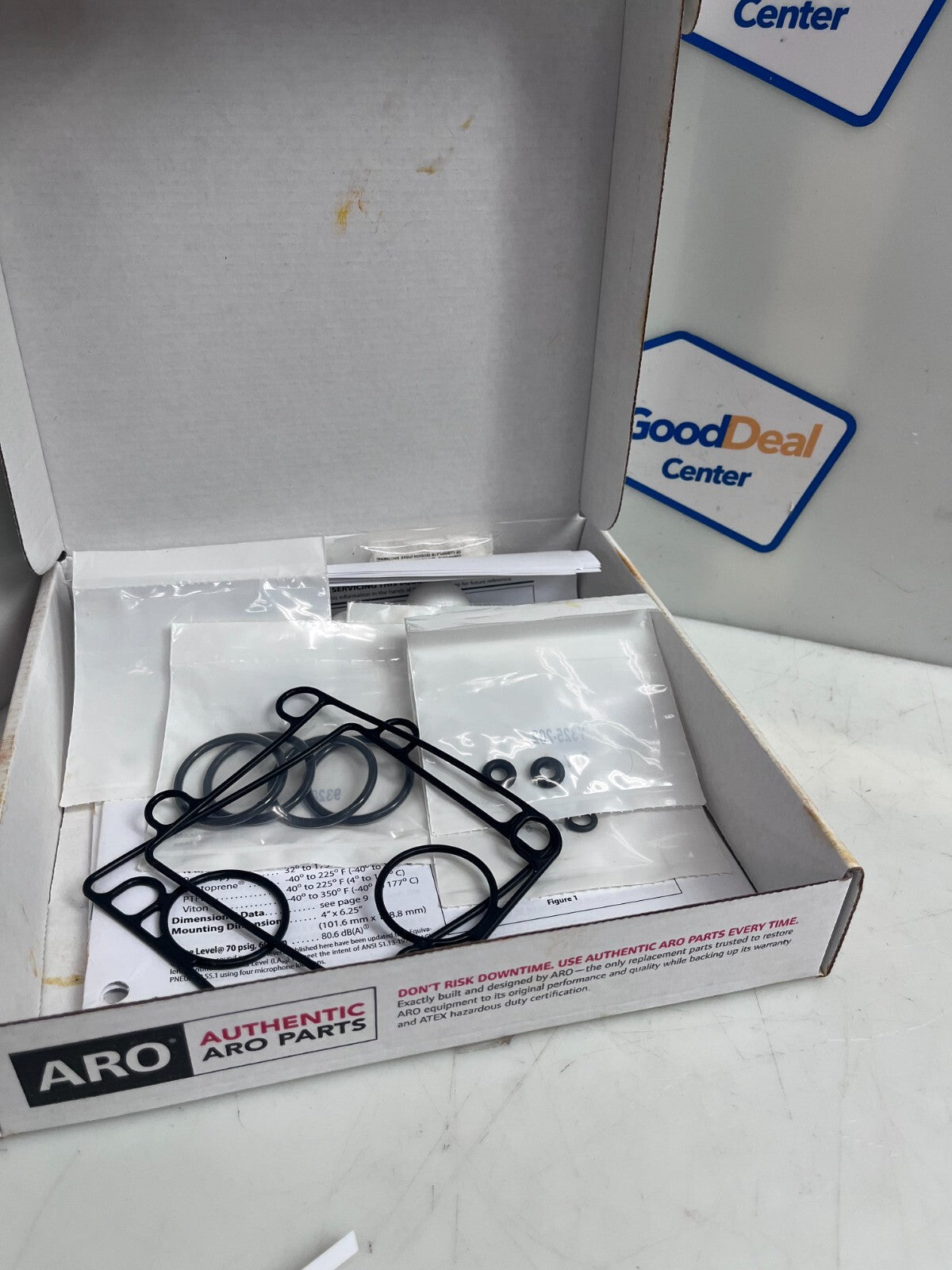 INGERSOLL RAND / ARO 637401-TT Diaphram Pump Service Kit BK11C1  (without seats)