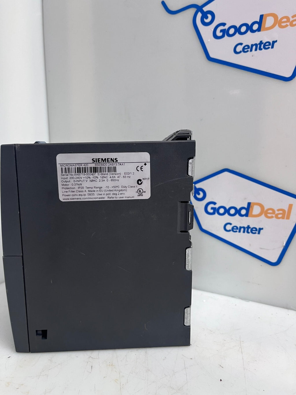 SIEMENS / Micromaster 420  6SE6420-2AB13-7AA1  AC Drive Inverter2