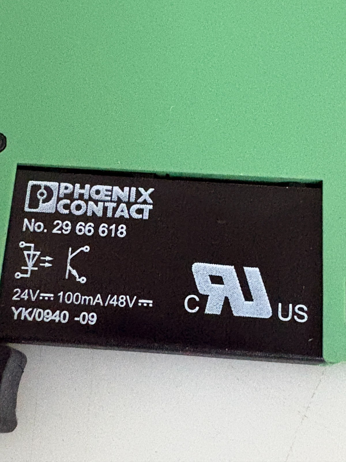 LOT OF 6 PHOENIX CONTACT 24VDC RELAY MODULE PLC-RSC-24DC/213