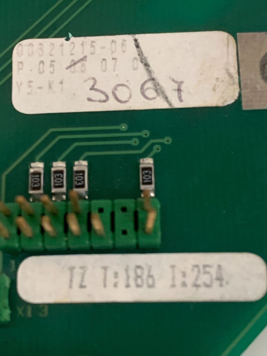SIEMENS CIRCUIT BOARD 00321215-06-Y0010