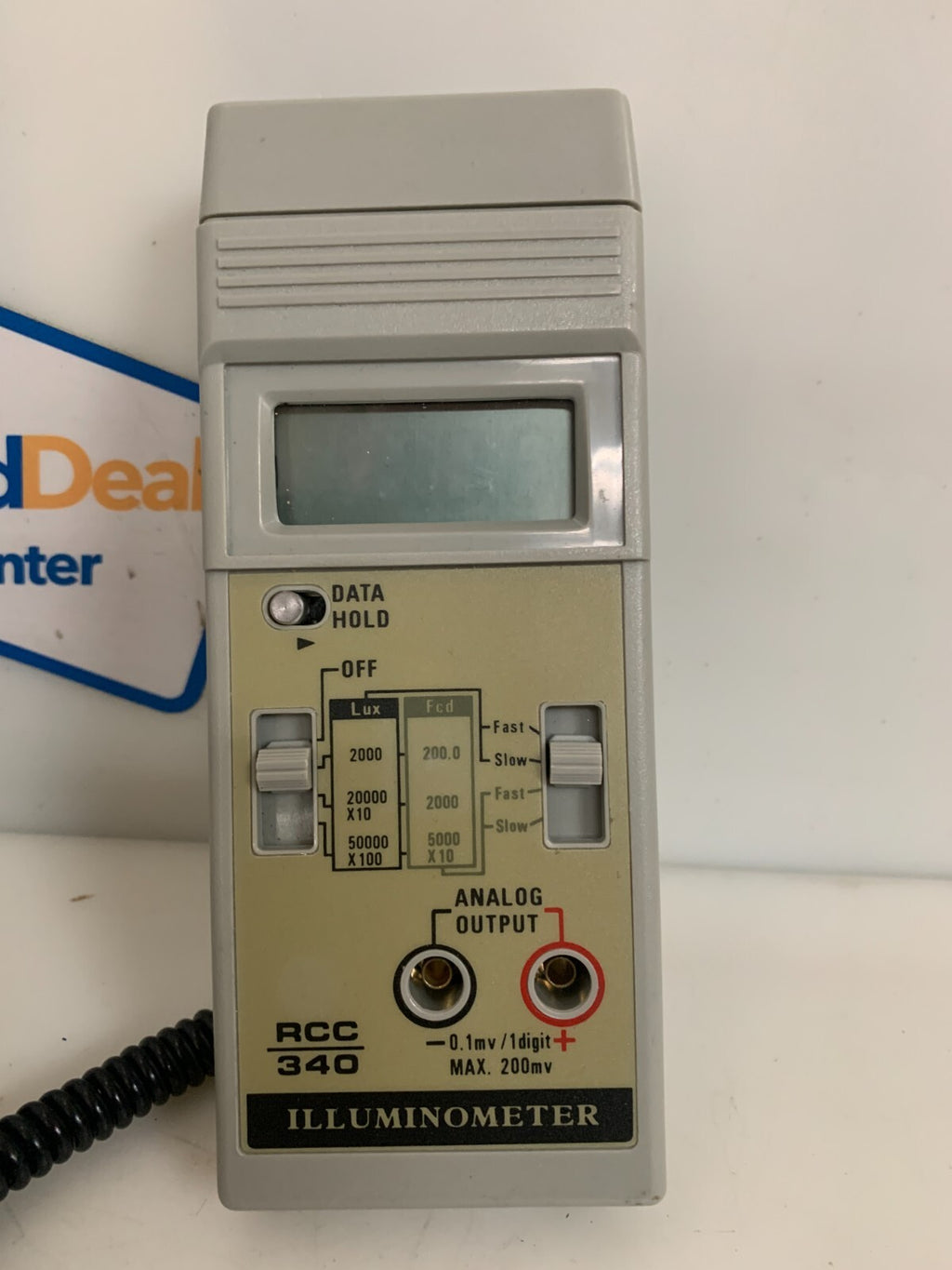 ILLUMINOMETER RCC 340