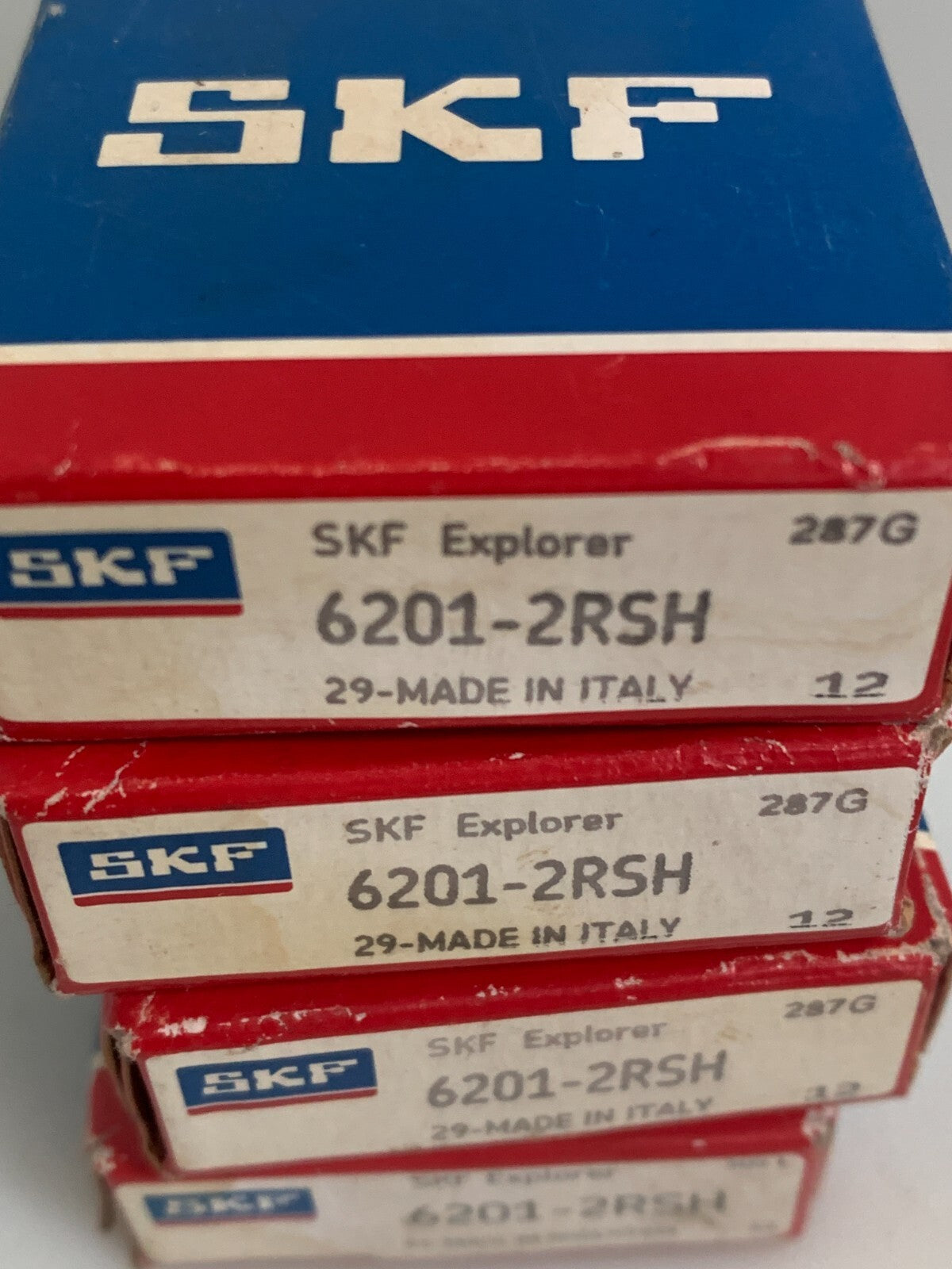 LOT OF 5 SKF EXPLORER BEARING 6201-2RSH2