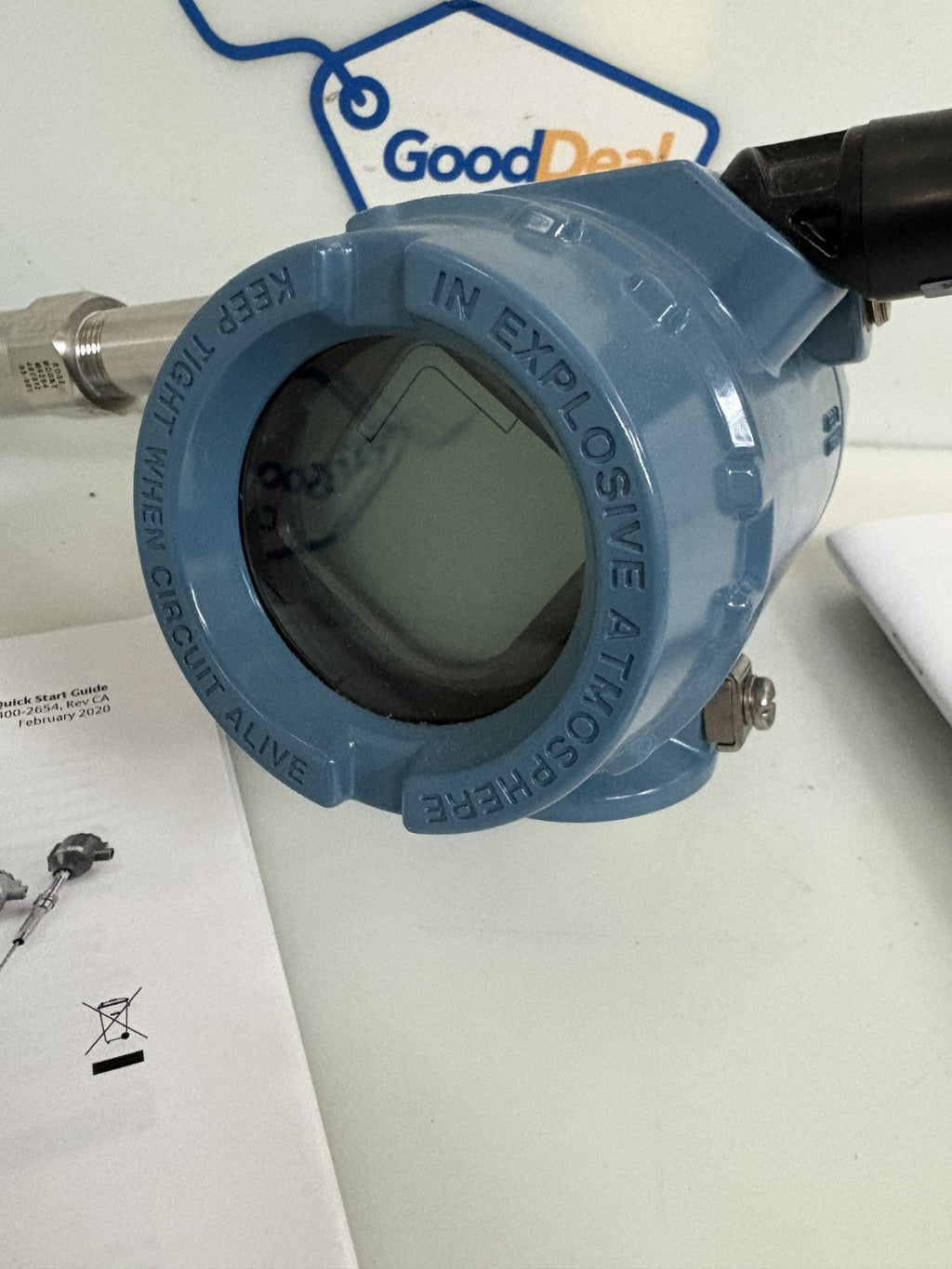 EMERSON ROSEMOUNT WIRELESS TEMPERATURE TRANSMITTER 648DX1D1NAWA3WK1M5XA1