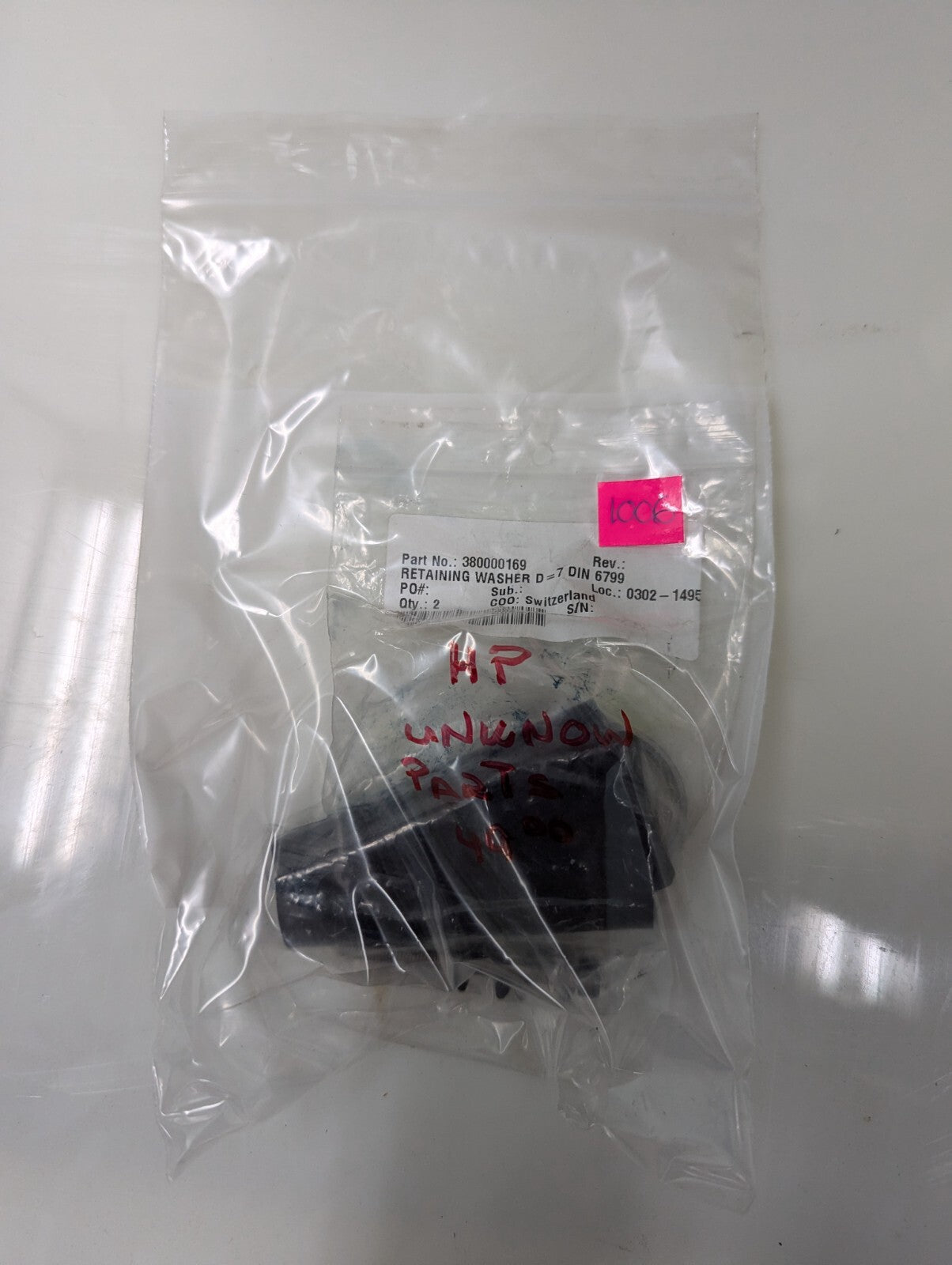 HP 380000169 Retaining Washer