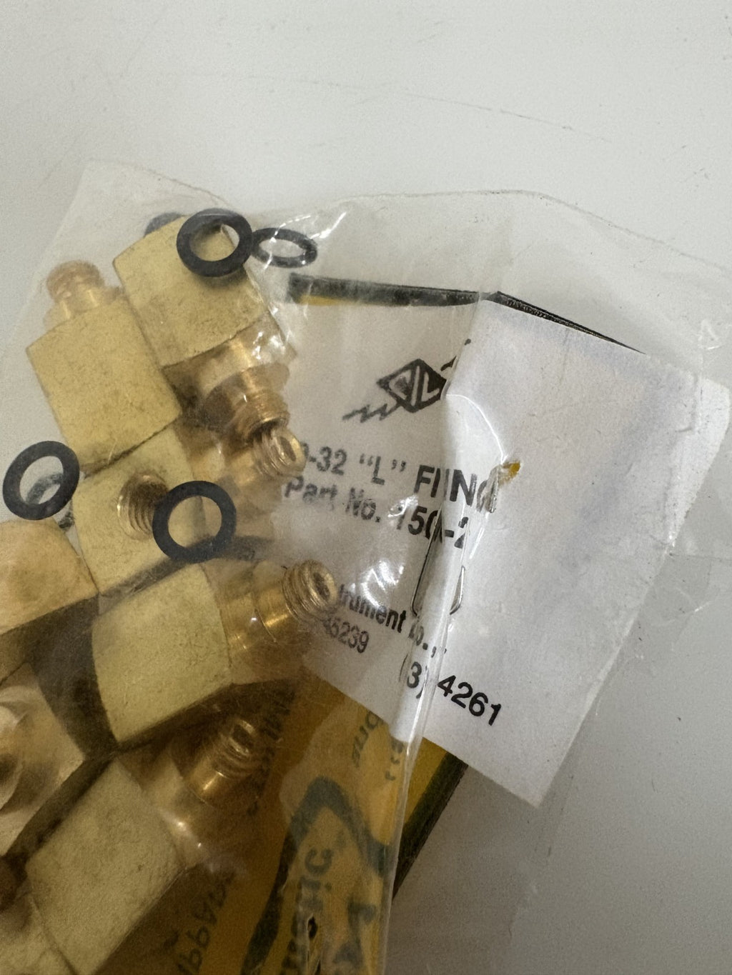 CLIPPARD MINIMATICS L BRASS FITTING #15002-2