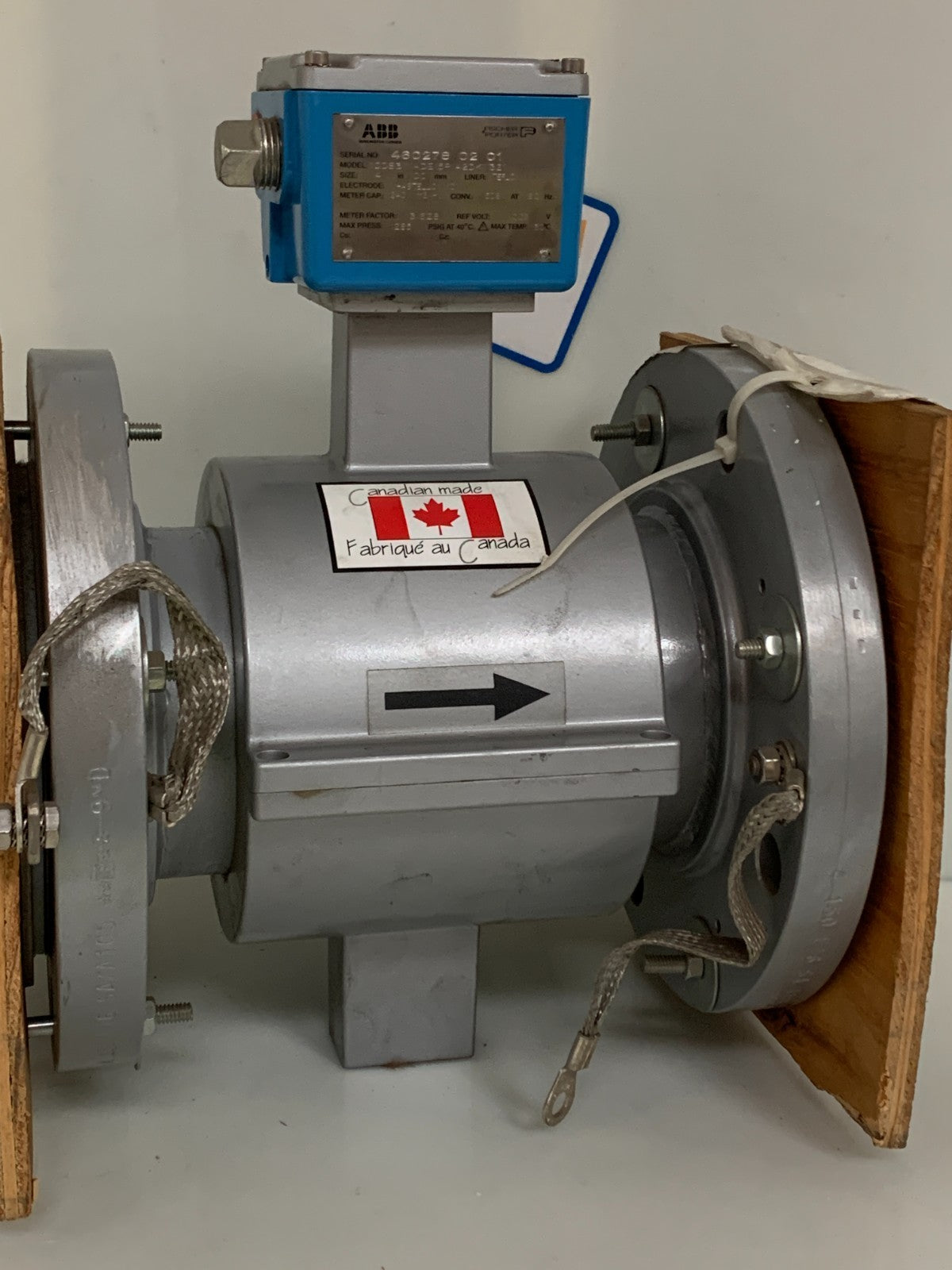 ABB FISHER PORTER FLOW METER 10DS3 ADE15P A2DK1132