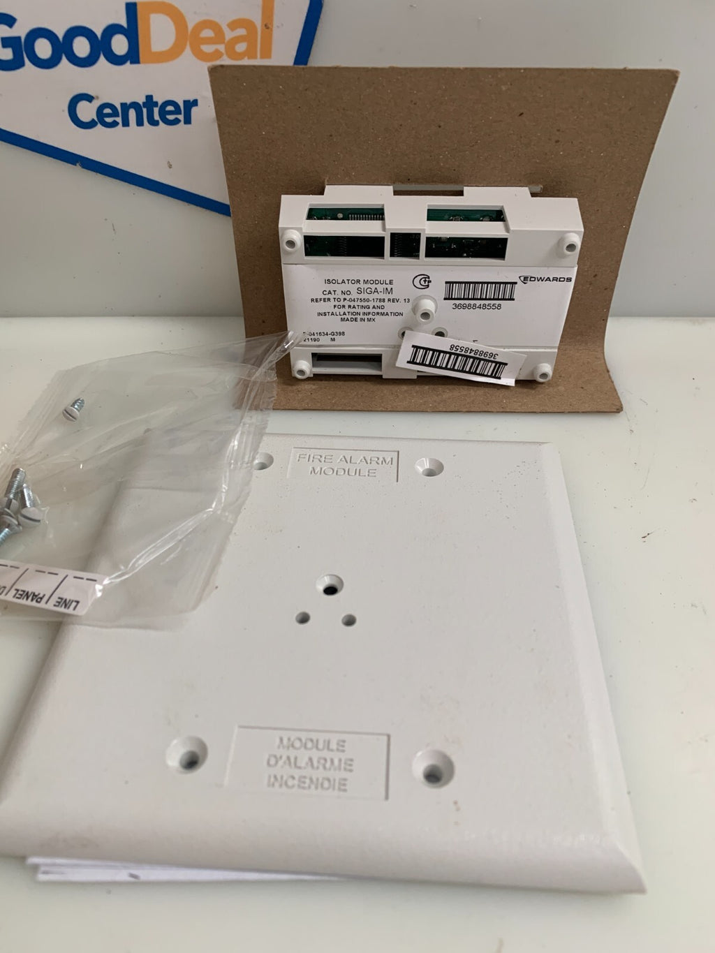 LOT OF 2 EDWARDS FIRE ALARM ISOLATOR MODULE SIGA-IM