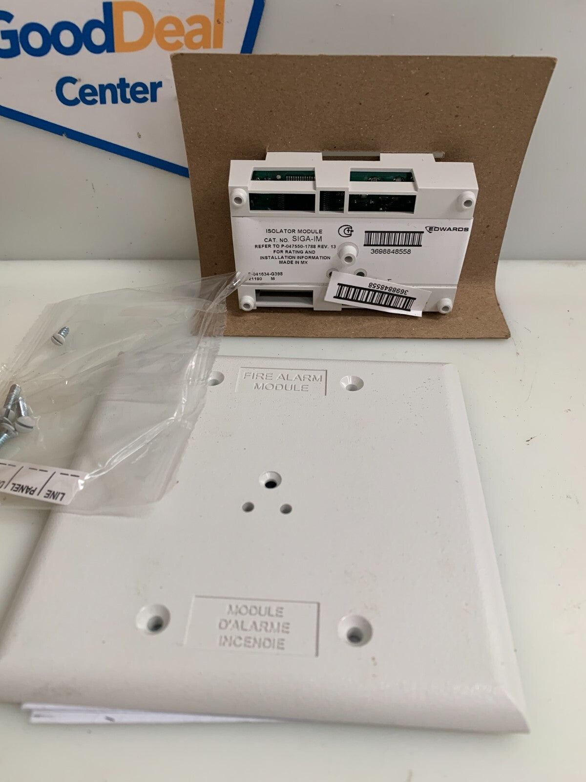 LOT OF 2 EDWARDS FIRE ALARM ISOLATOR MODULE SIGA-IM