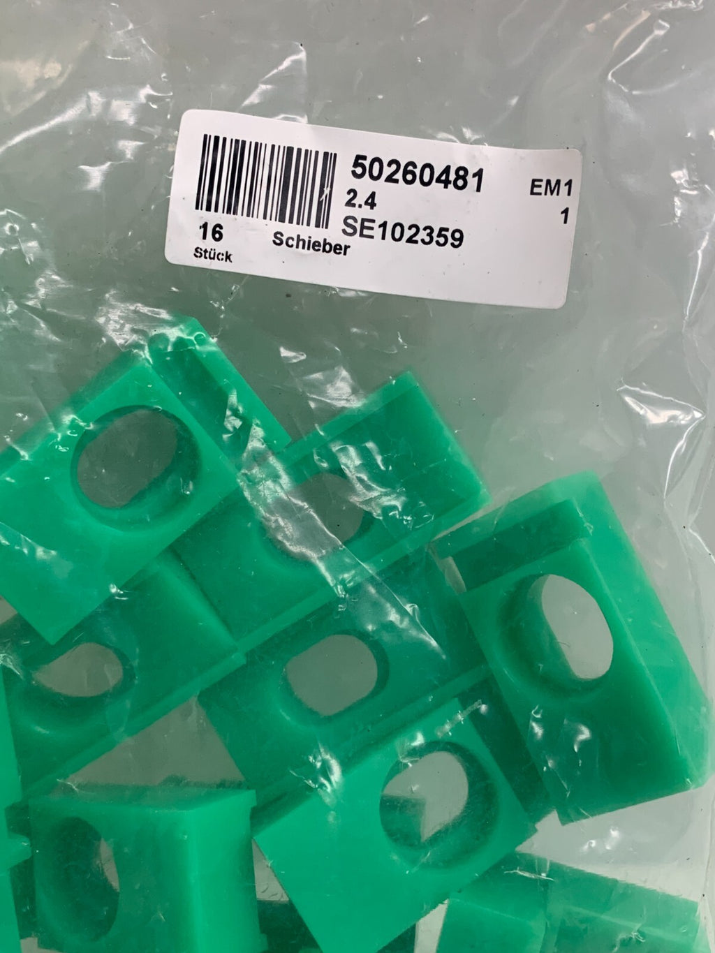 SCHUBERT  50260481  Picker Line Parts / Schieber  (16 per Bag)