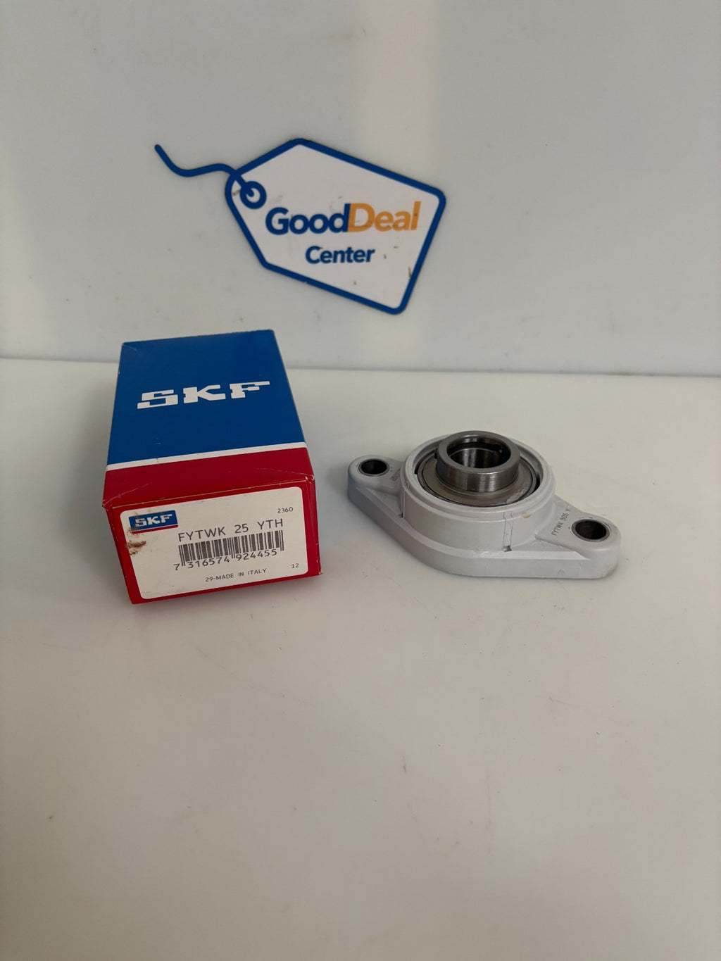 SKF OVAL FLANGED BALL BEARING CHEMICAL RESISTANT FYTWK 25 YTH
