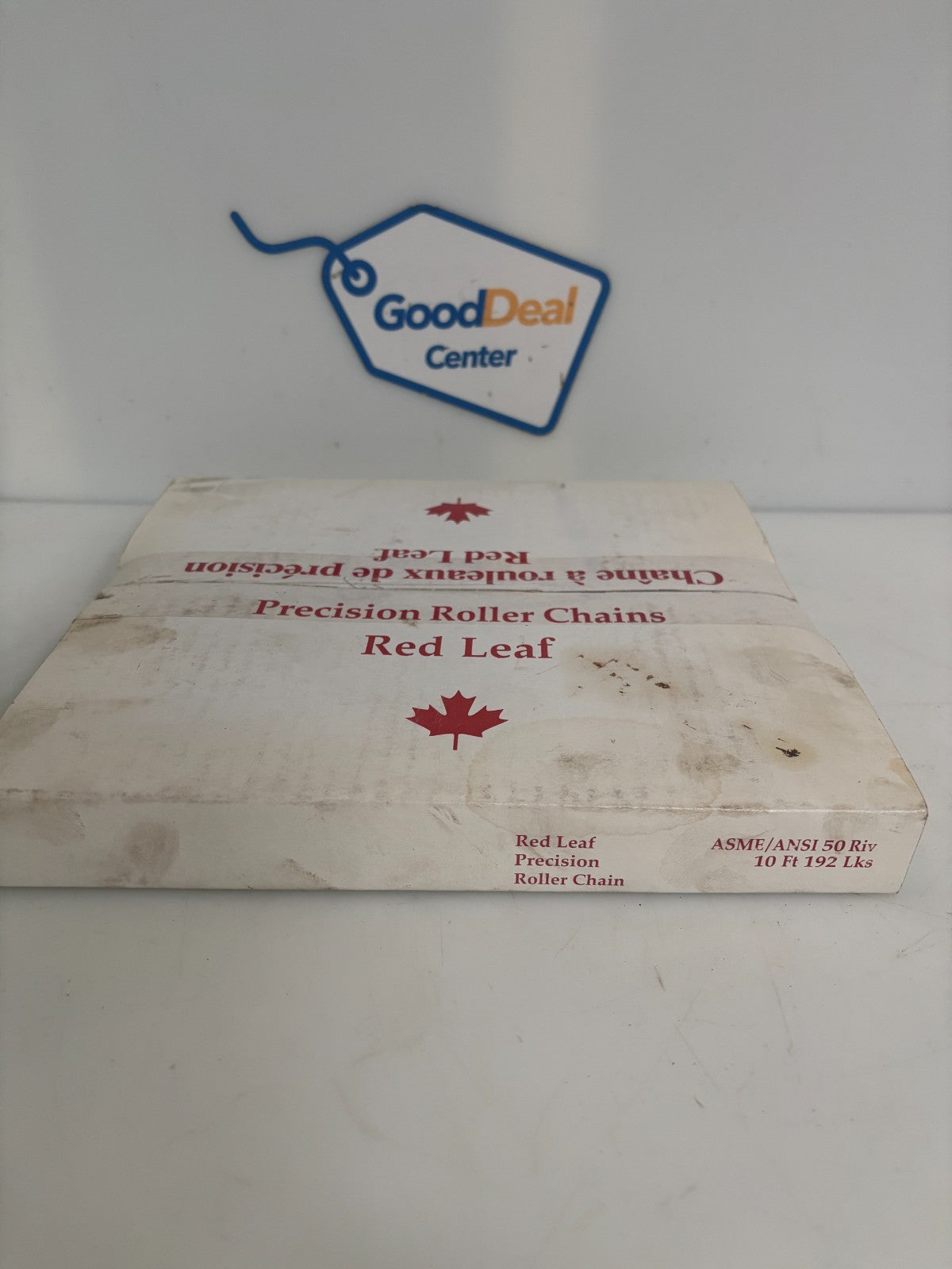 RED LEAF PRECISION ROLLER CHAIN ASME/ANSI SORIV 10FT 192 LINKS