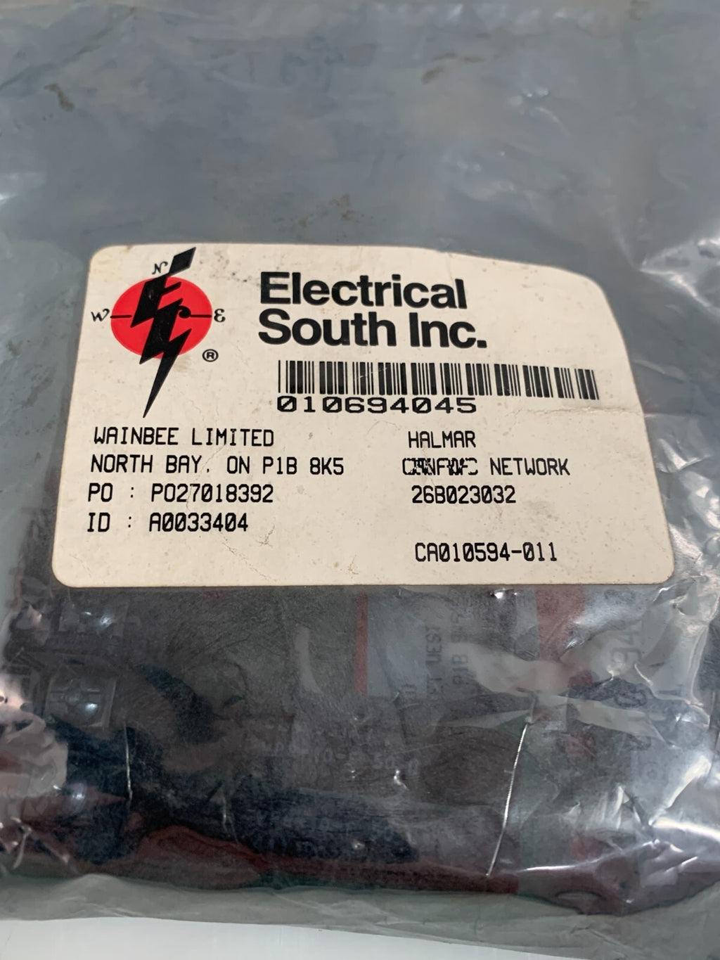 ELECTRICAL SOUTH INC. 2Z R/C NETWORK CIRCUIT BOARD2