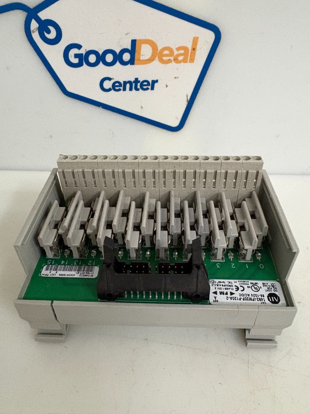 ALLEN BRADLEY FUSIBLE ANALOG INTERFACE MODULE 1492-IFM20F-F120A-2 SER A