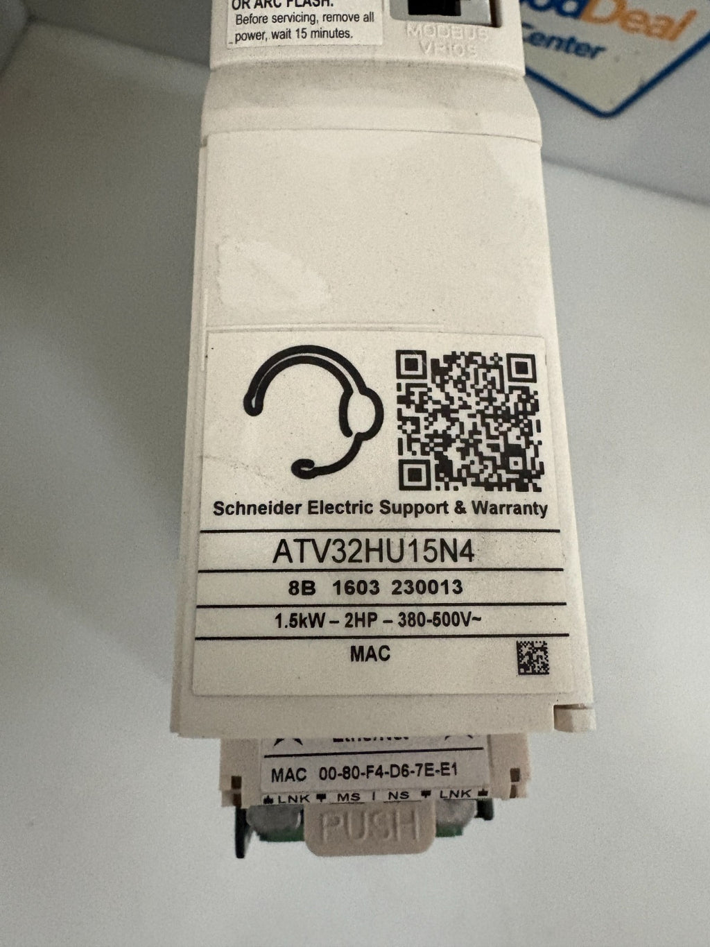SCHNEIDER SERVO DRIVE ATV32H075N4 ALTIVAR 321