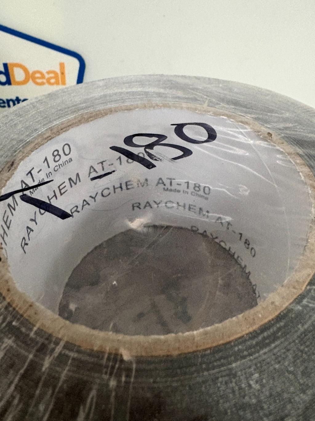 LOT OF 5 RAYCHEM ALUMINIUM HEATING TAPE AT-180 180' ROLL1