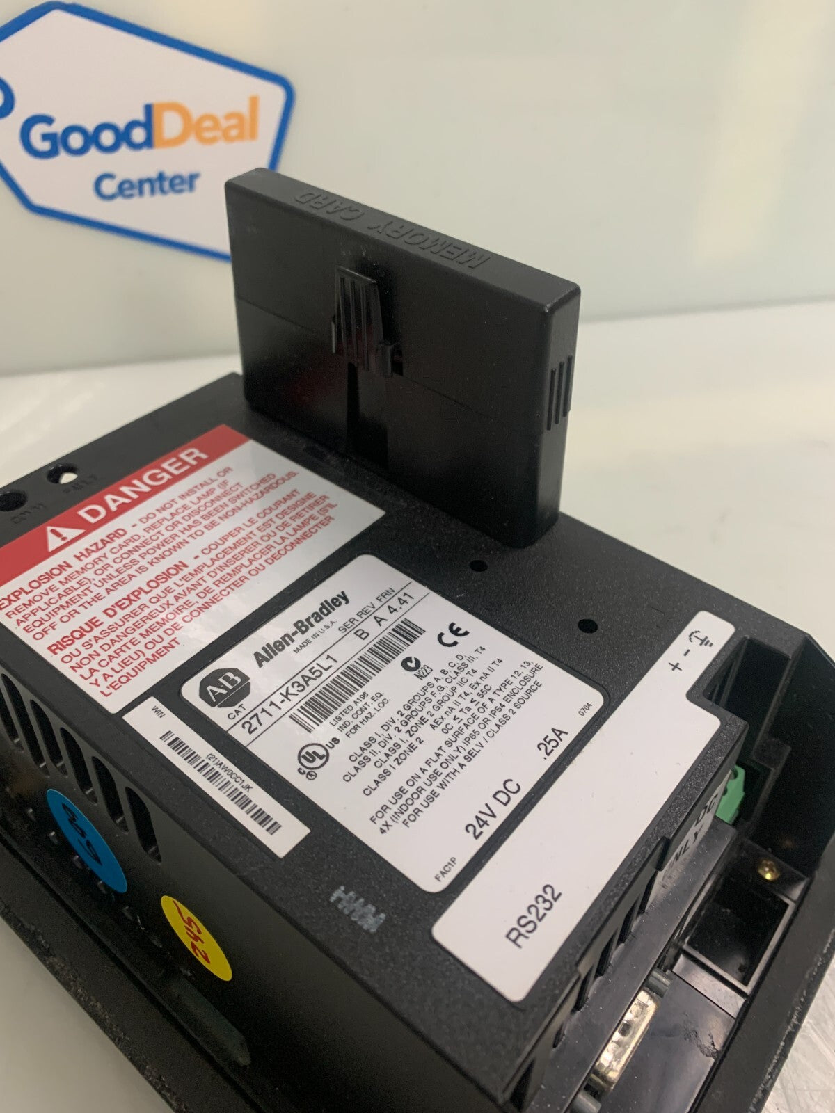 Allen-Bradley PanelView 300 2711-K3A5L1 SER B REV A