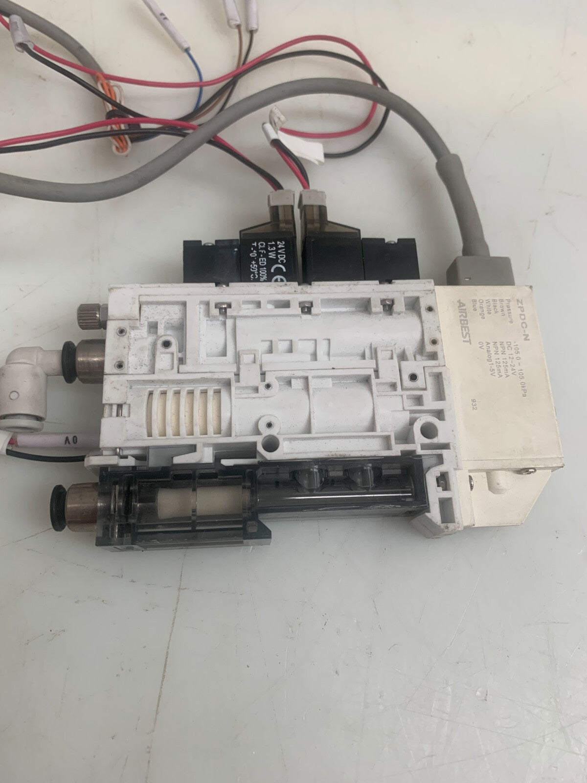 AIRBEST AZK-5X6-N-D  Integrated Vacuum Ejector  w/ZPDC-N2
