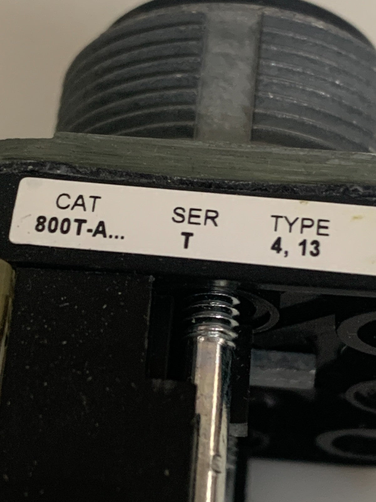 ALLEN BRADLEY PUSH BUTTON TYPE 4,13 800T-AZA3