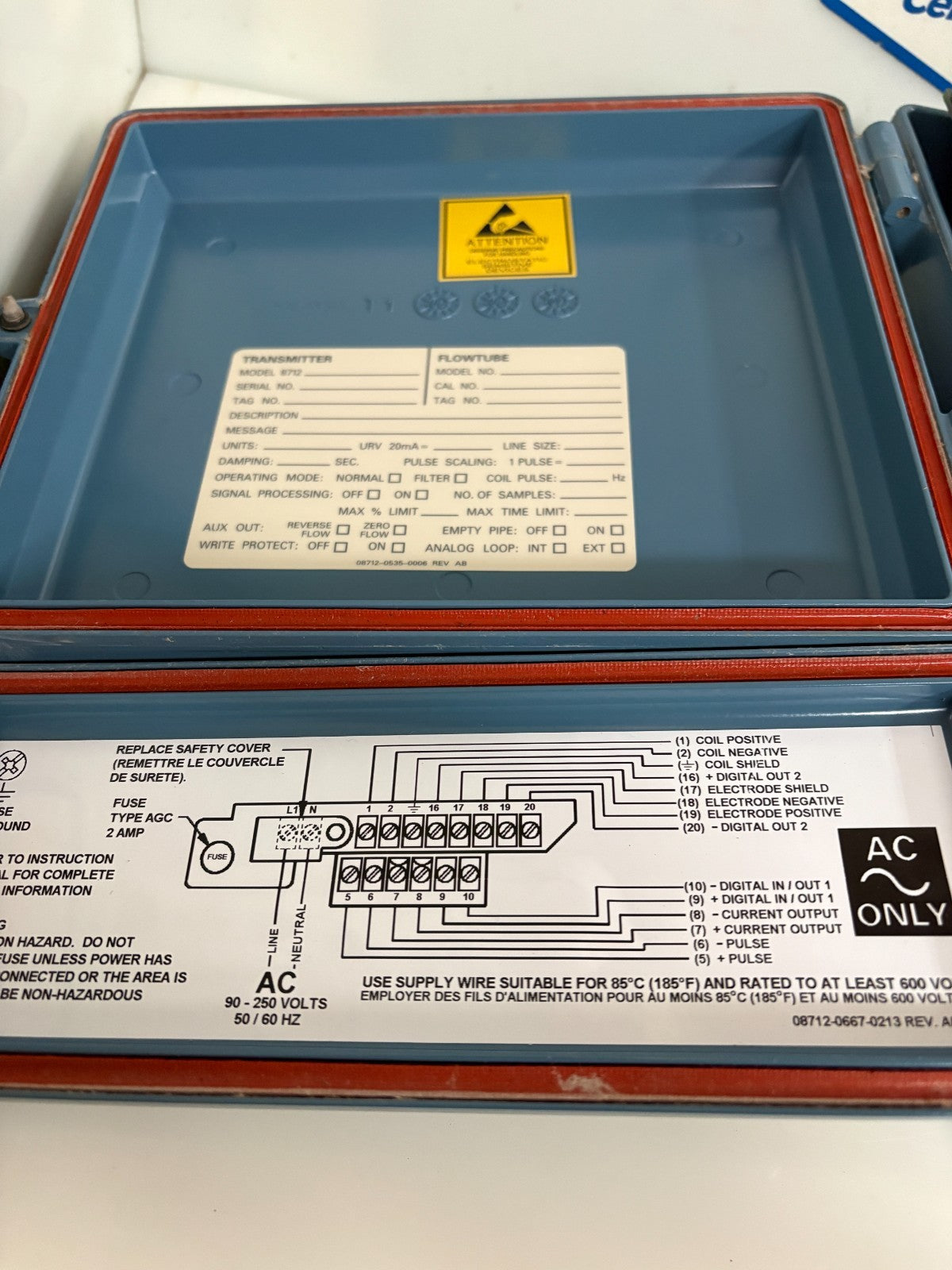 ROSEMOUNT SMART FAMILY TRANSMITTER 8712ESR1A1N0