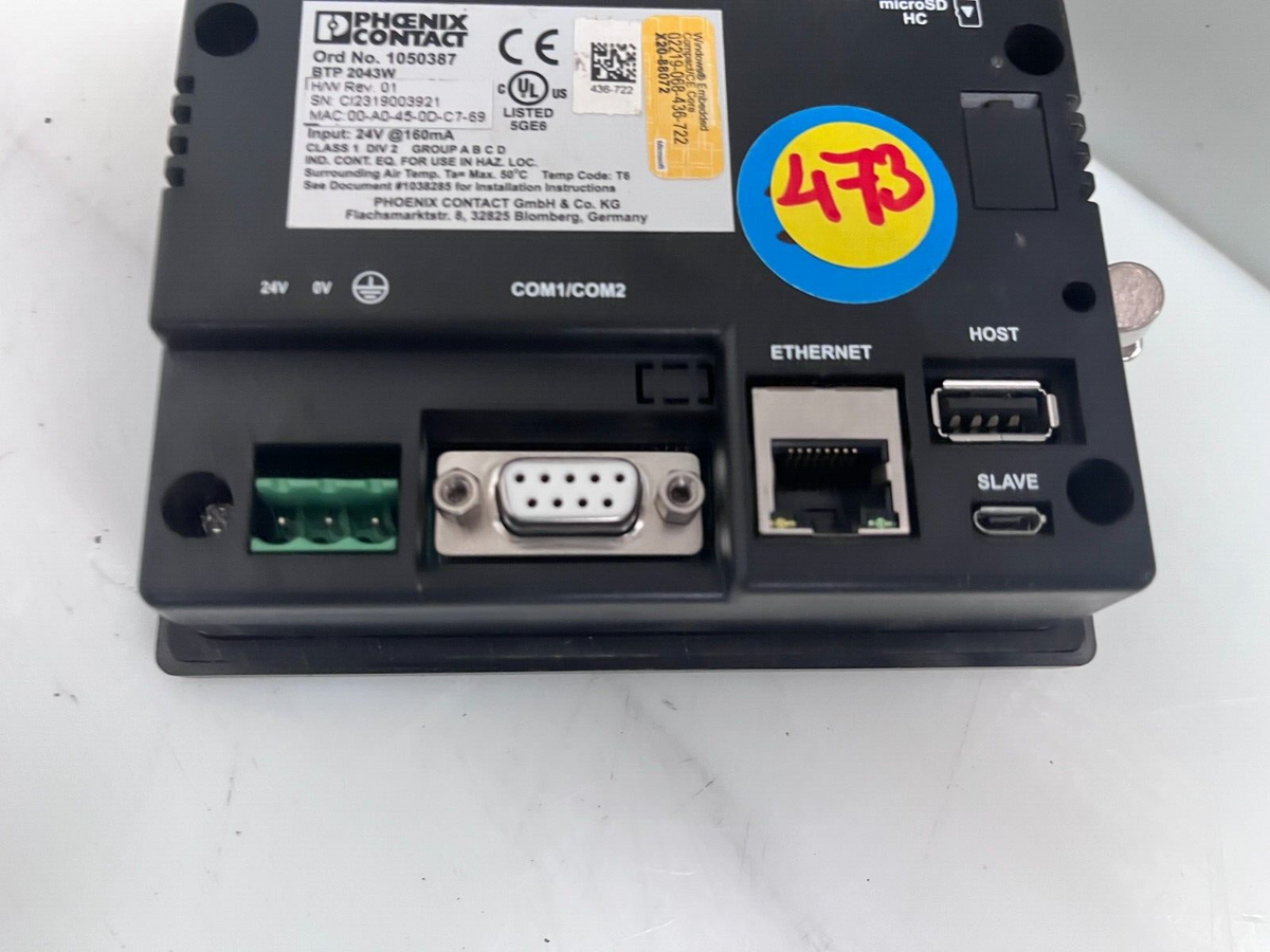 PHOENIX CONTACT BTP 2043W / BTP2043W0