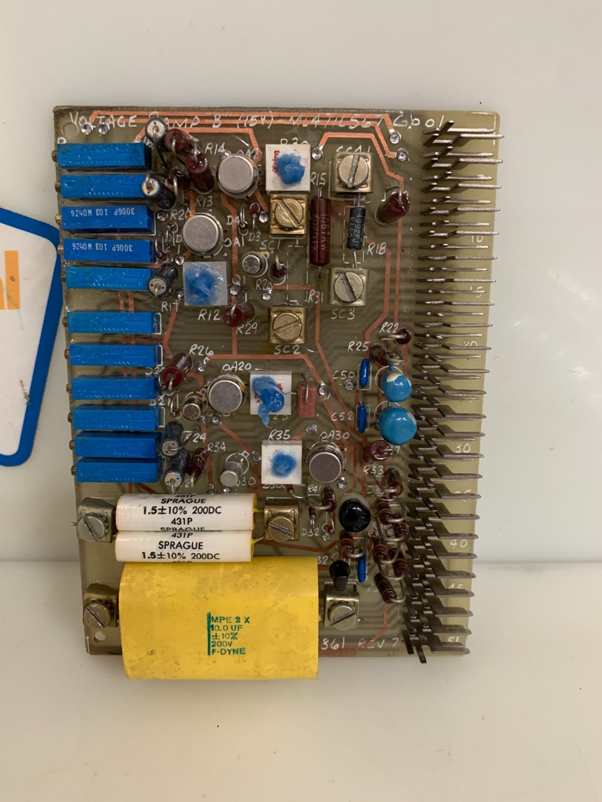 GENERAL ELECTRIC FANUC VOLTAGE RAMP "B" 15V ML471L567  G001