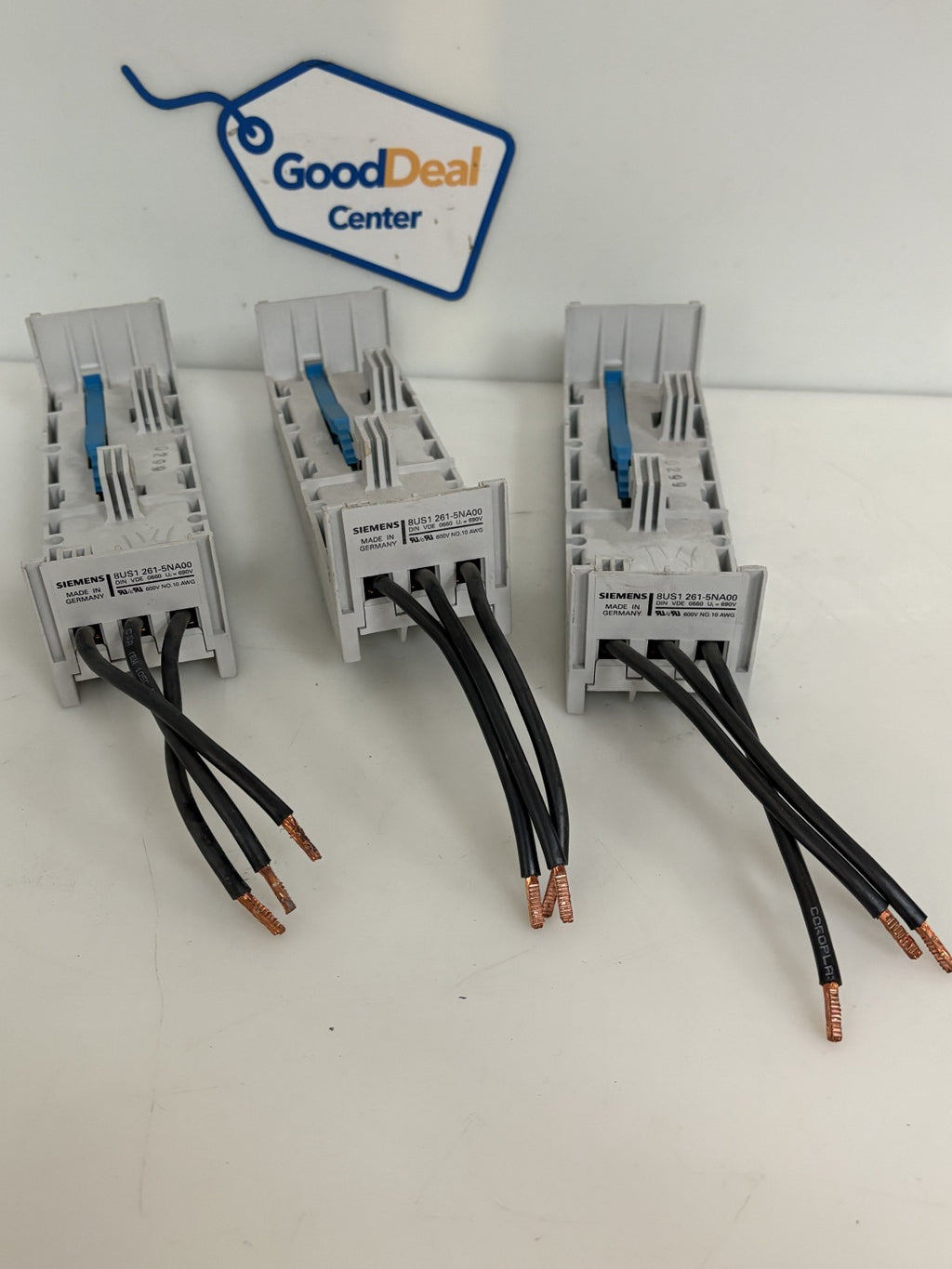 LOT OF 3 SIEMENS BUSBAR ADAPTER 84S1-261-5NA00