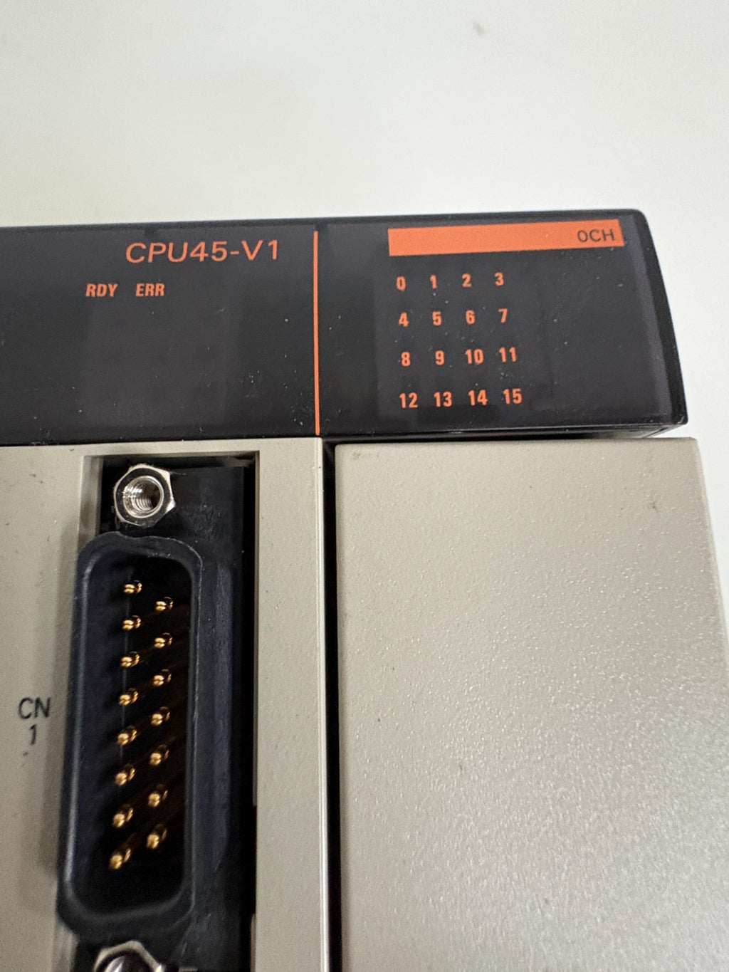 OMRON SYSMAC CQM1 CPU45-V1 PROGRAMMABLE CONTROLLER