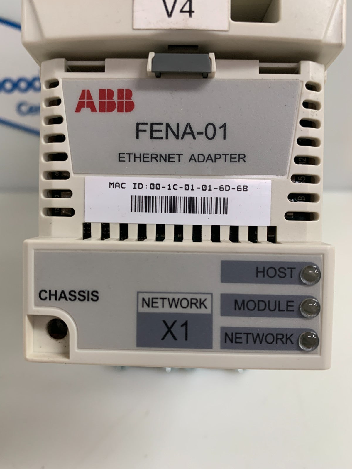 ABB ACS355-03U-04A7-2  Motor Drive  W/FENA-01 Ethernet Adapter
