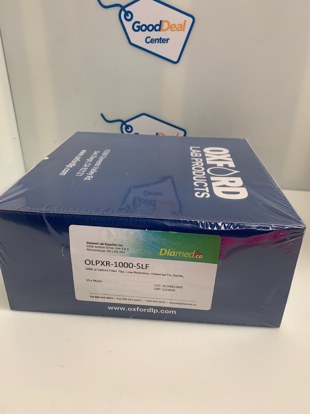 Oxford Lab Products Accutip OLPXR-1000-SLF 1000ul 10x96/pk2