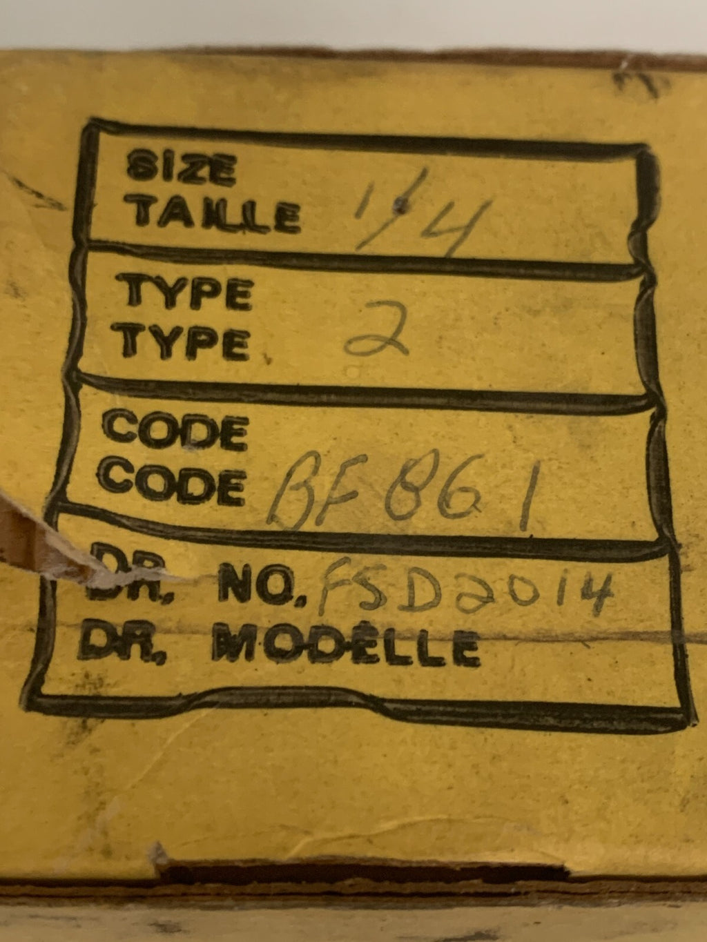 JOHN CRANE SPRING SEAL FSD-2014