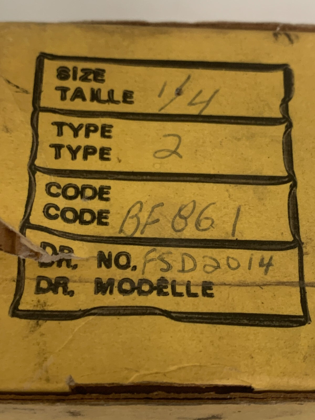 JOHN CRANE SPRING SEAL FSD-2014