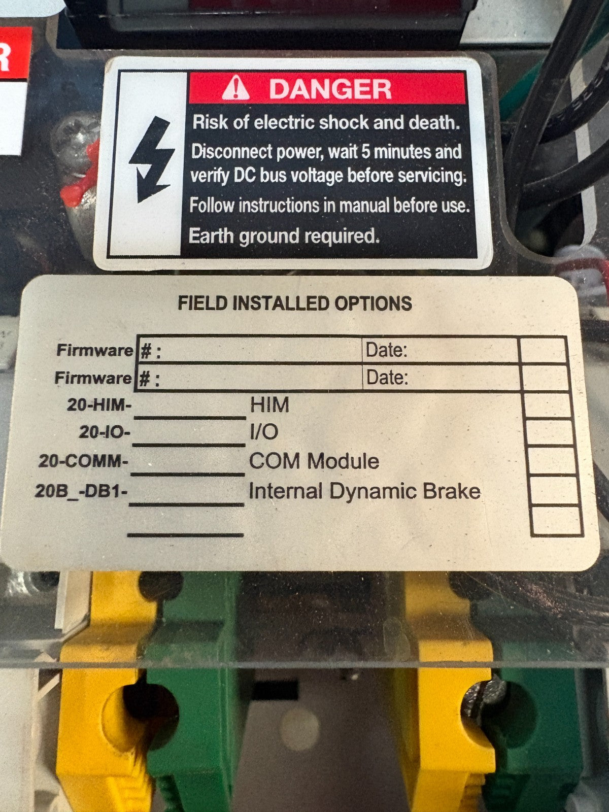 ALLEN BRADLEY POWER FLEX 700 100 HP 20BD 125 A3ANNANC0 SERIE B TYPE 1/1P20