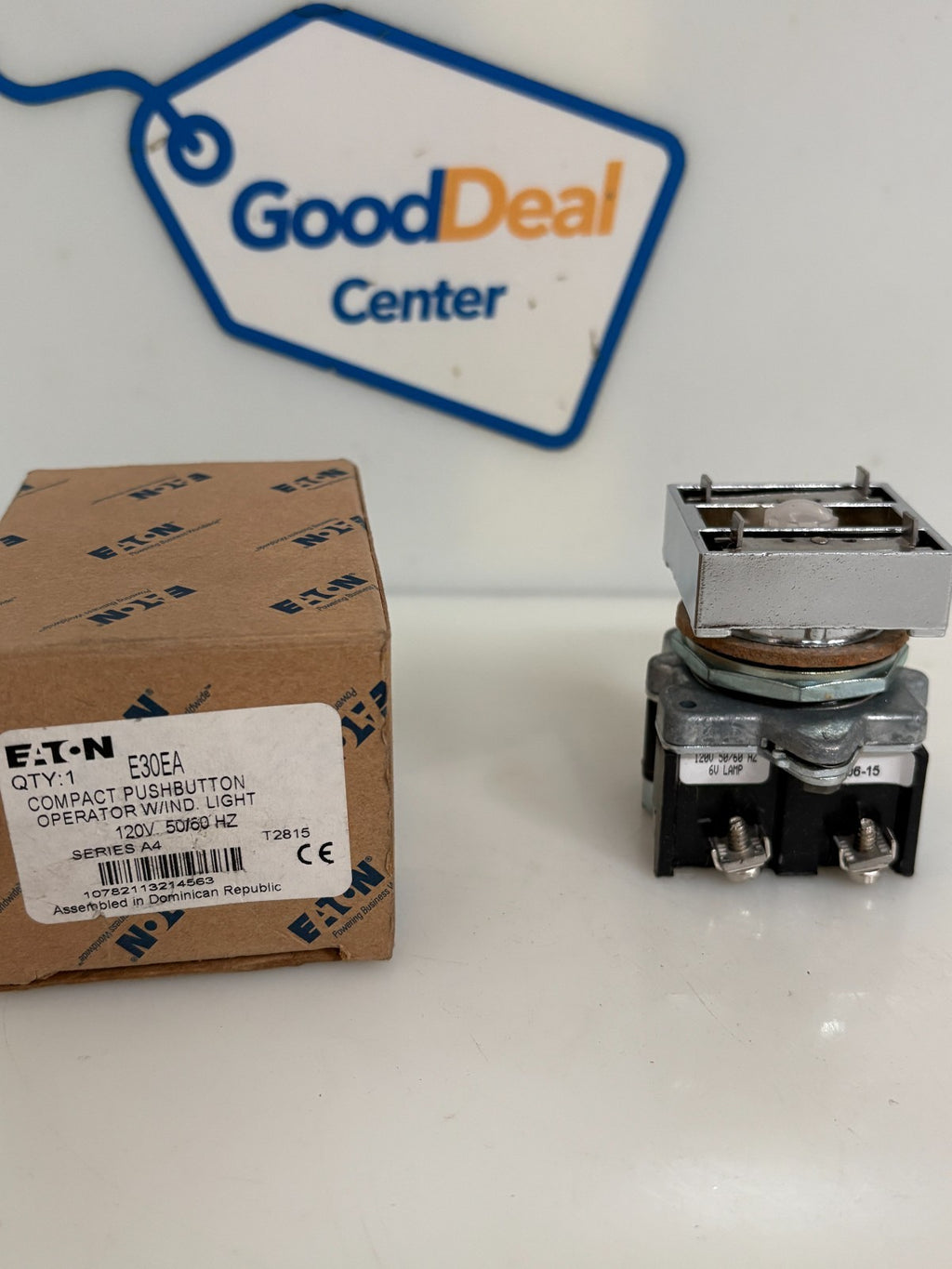 EATON CUTTLER HAMMER COMPACT PUSH BUTTON OPERATOR W/IND LIGHT E30EA0
